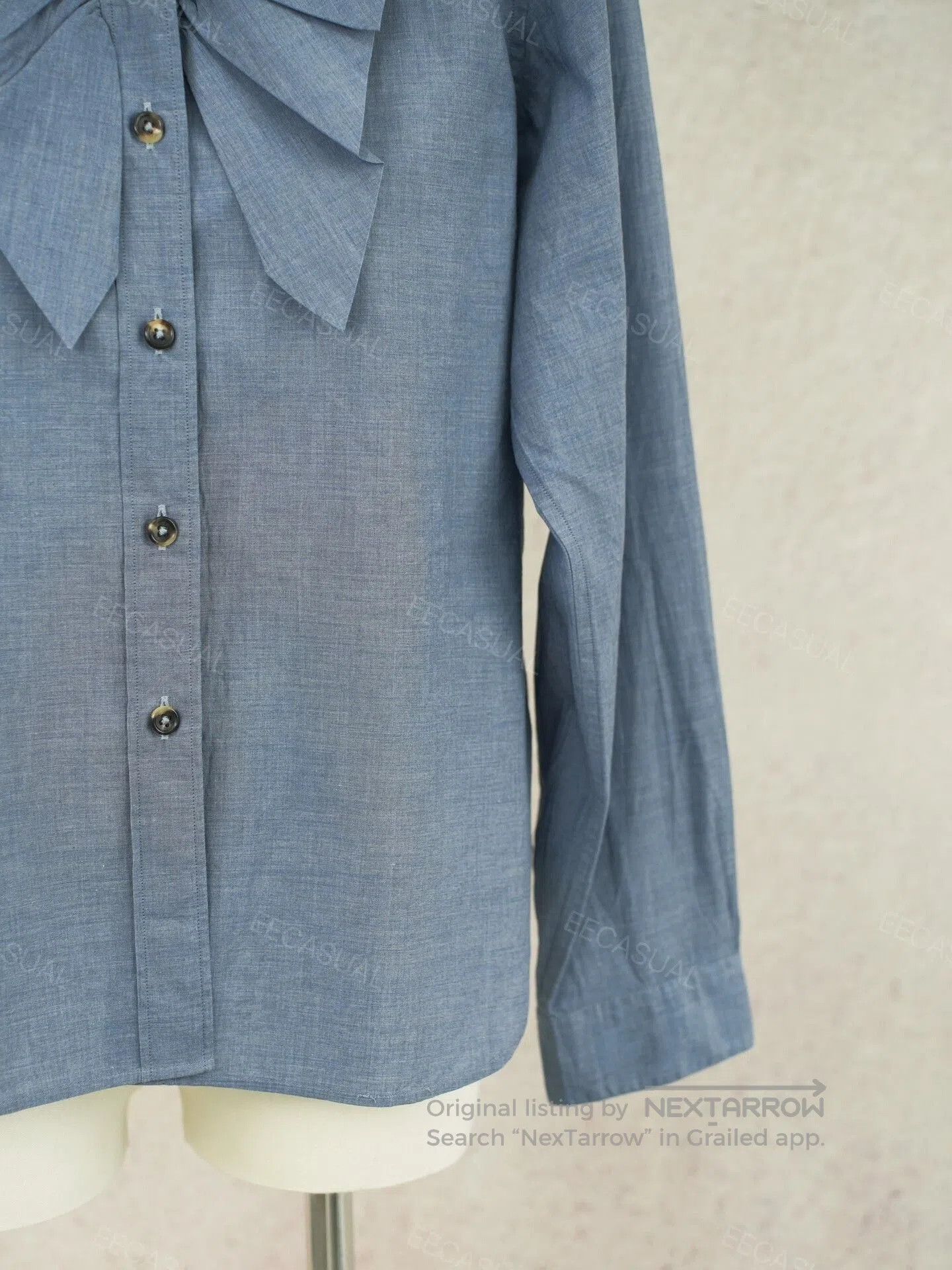 Margaret Howell Margaret Howell Blue Collar Long Sleeve Shirt. Size S / US 4 / IT 40 - 5 Thumbnail