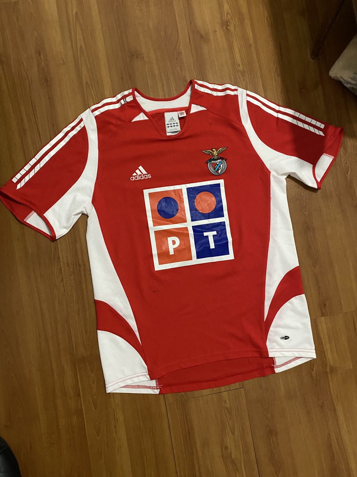 Adidas Benfica jersey vintage Size US M / EU 48-50 / 2 - 1 Thumbnail