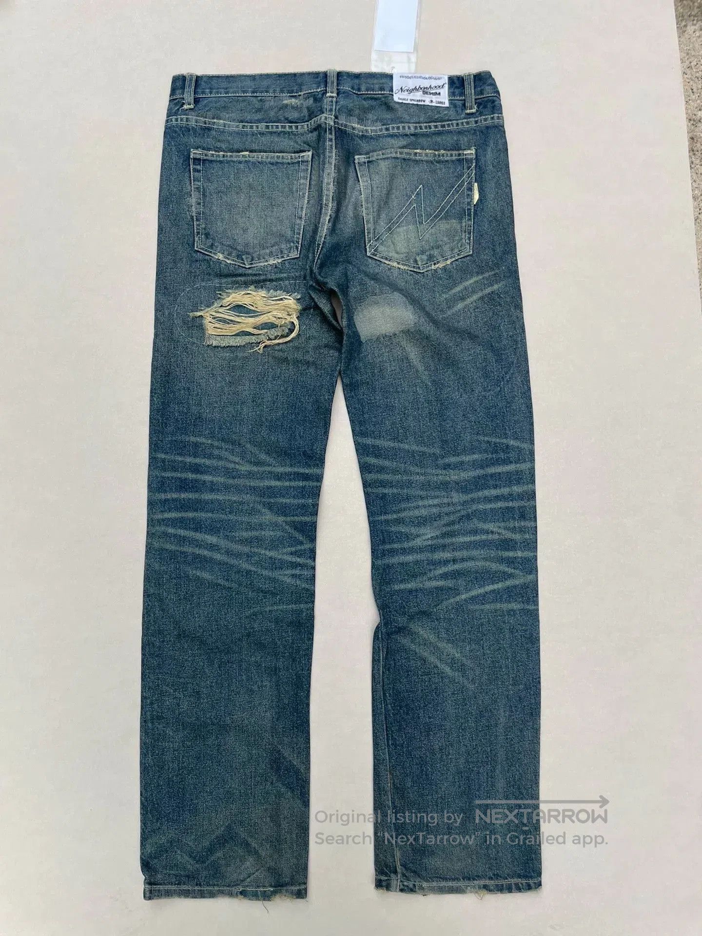 Neighborhood Neighborhood 02 Savage Washed Narrow Jeans. Size US 26 / EU 42 - 2 Thumbnail