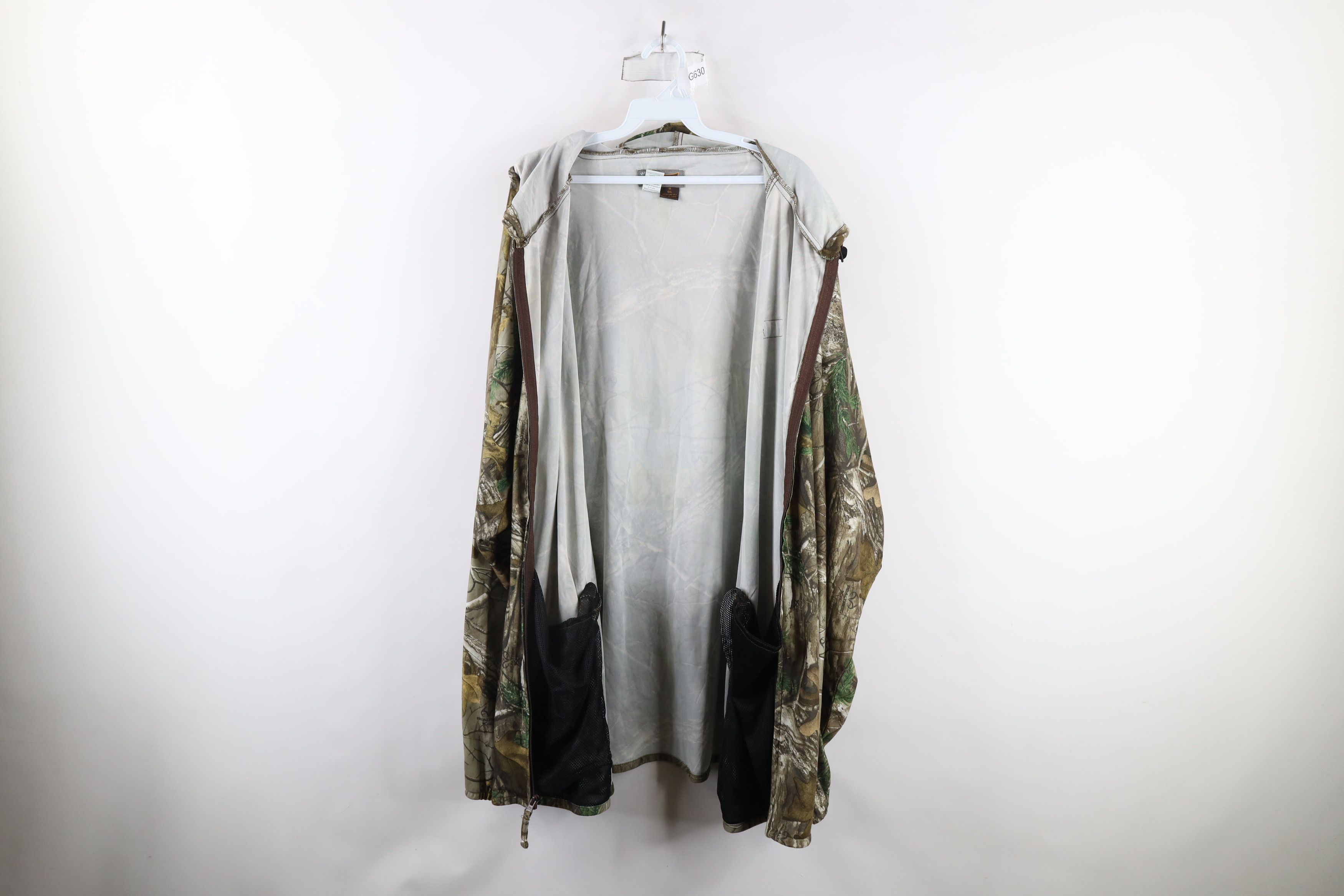 Vintage Vintage Camouflage Insect Shield Chamois Cloth Hooded Jacket Size US XXL / EU 58 / 5 - 8 Thumbnail