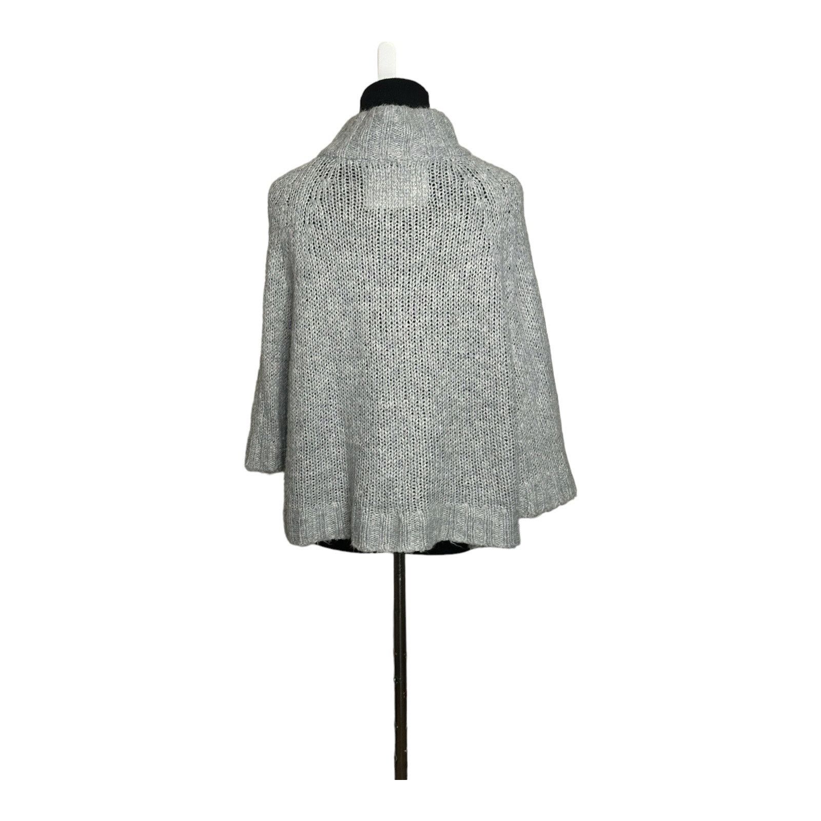 Energie Energie gray short dolman sleeves cardigan sweater size M Size M / US 6-8 / IT 42-44 - 9 Thumbnail