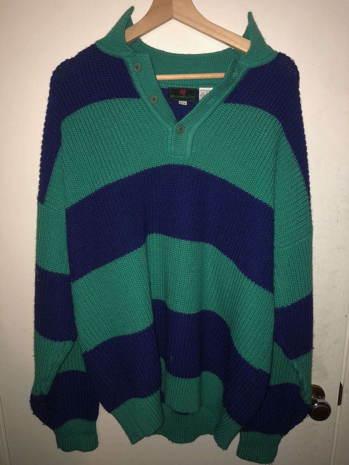 Abercrombie & Fitch Vintage Abercrombie sweater Size US XL / EU 56 / 4 - 1 Thumbnail