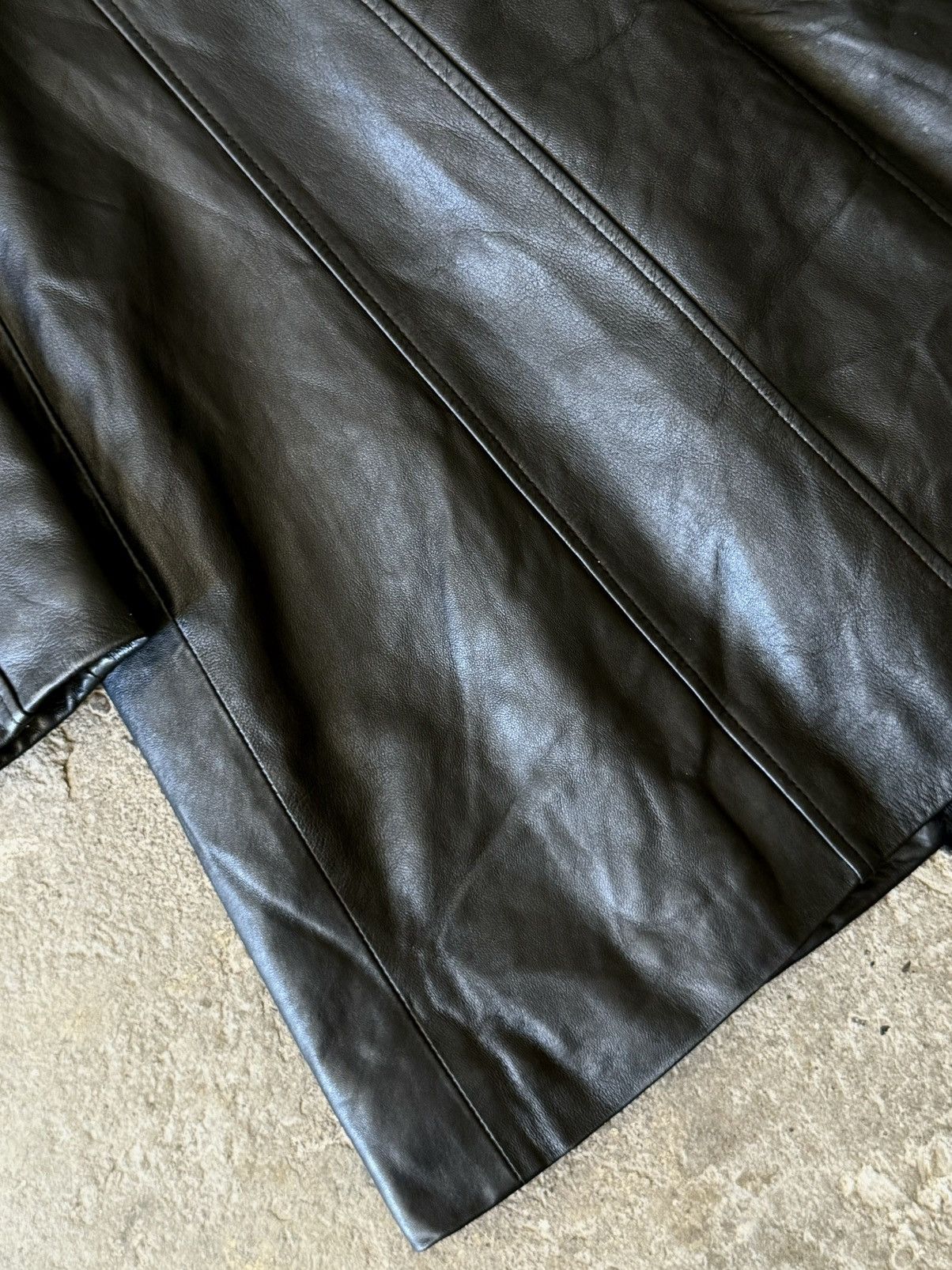 Hermes Vintage Archive Hermes -Maison Margiela - Fur -Leather Coat Size M / US 6-8 / IT 42-44 - 22 Thumbnail