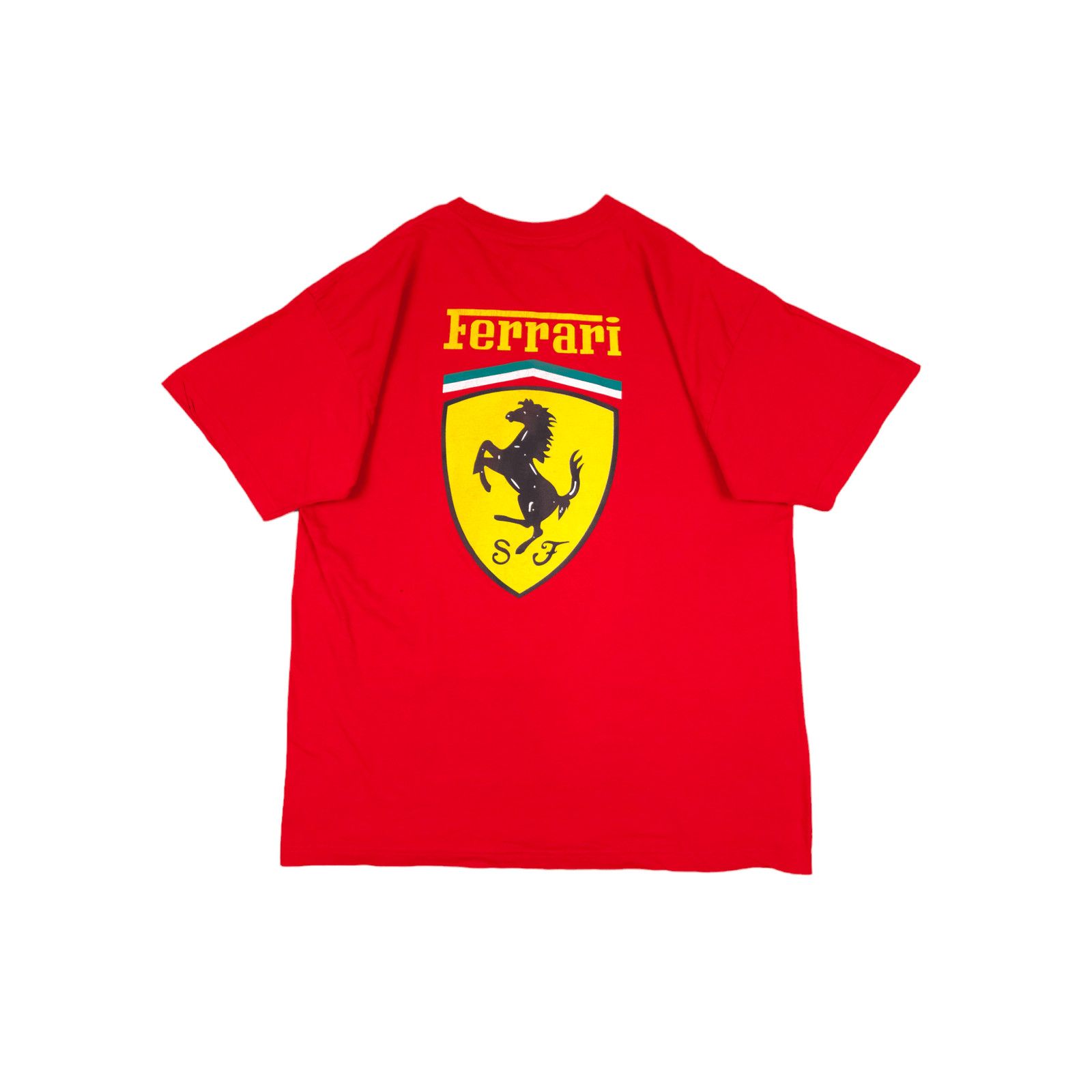 Ferrari × Vintage 💎Vintage 90s Ferrari Hype Racing Michael Schumacher T-shirt Size US XXL / EU 58 / 5 - 1 Thumbnail