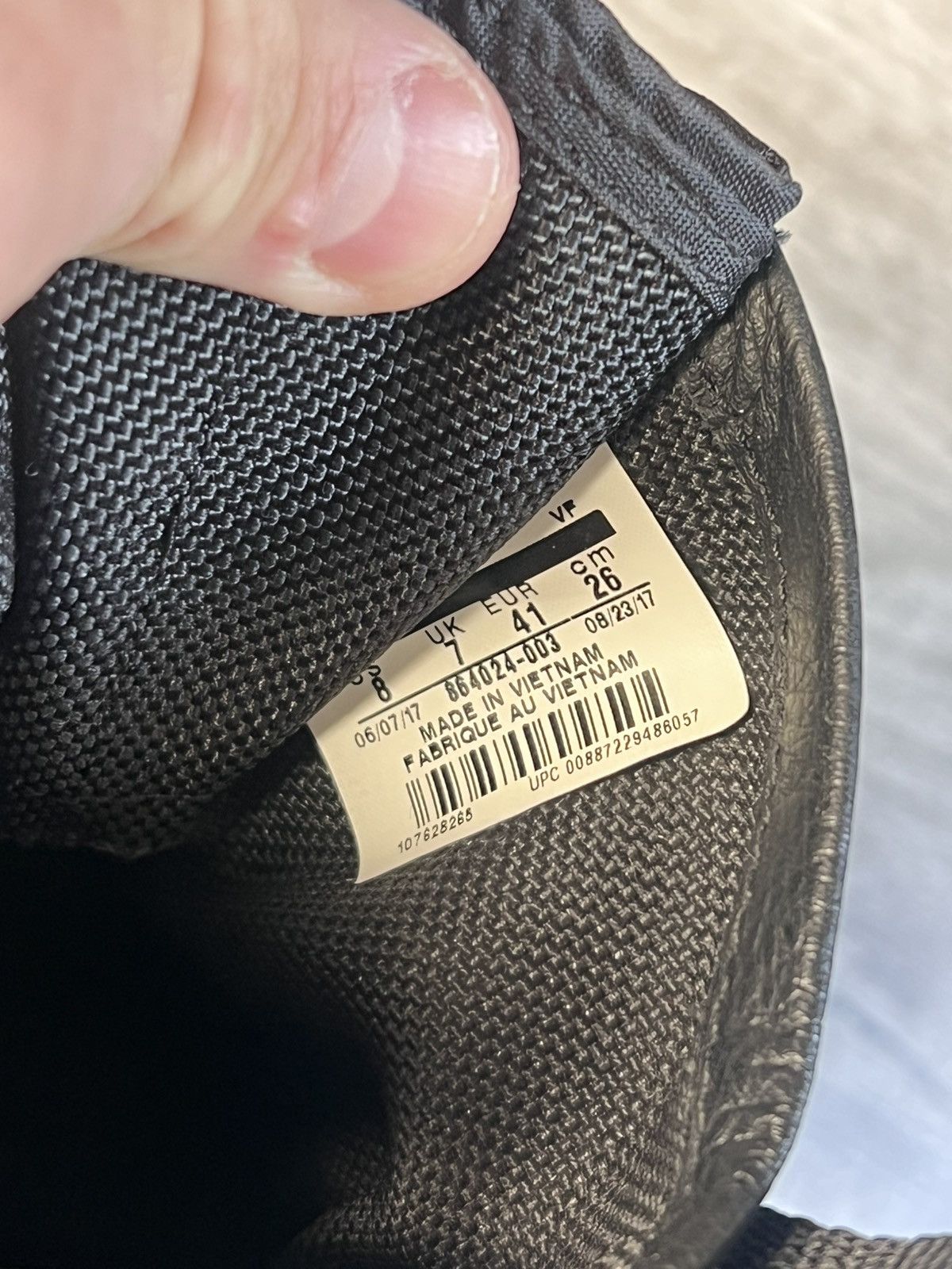 Nike Nike SF Air Force 1 High Triple Black shoe’s Size US 8 / EU 41 - 15 Thumbnail