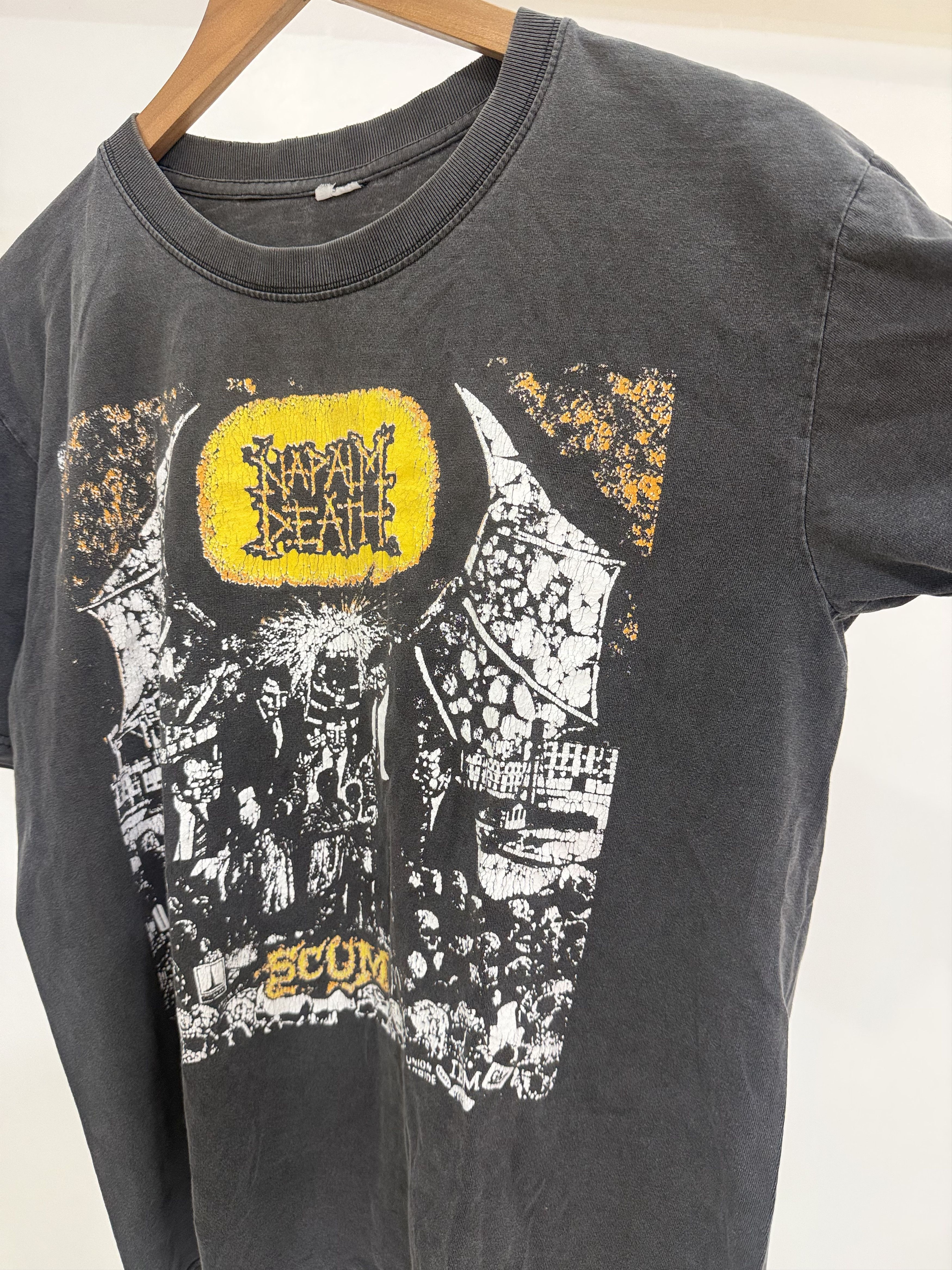 Band Tees Napalm Death Thrashed Vintage Faded Shirt Size US M / EU 48-50 / 2 - 3 Thumbnail