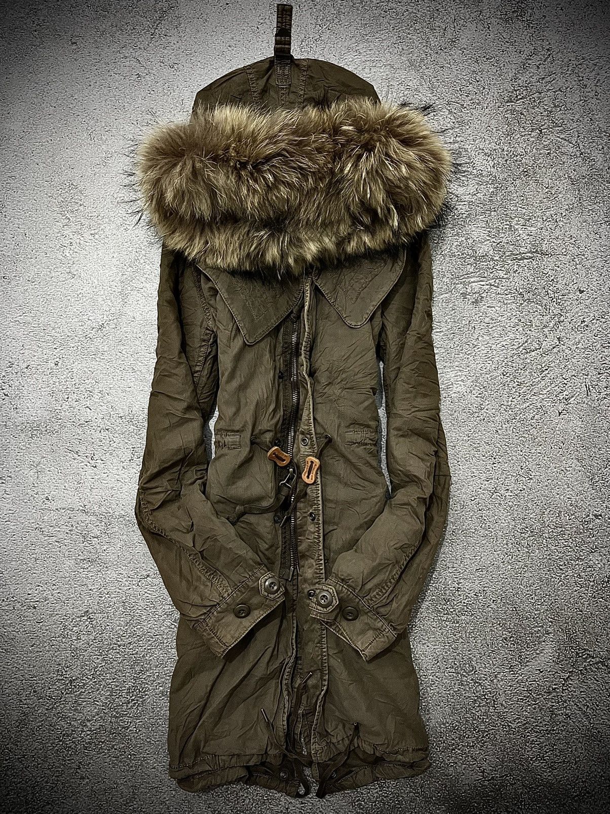GOA 2000s GOA Racoon Fur Hood Parka Jacket Size US L / EU 52-54 / 3 - 1 Thumbnail