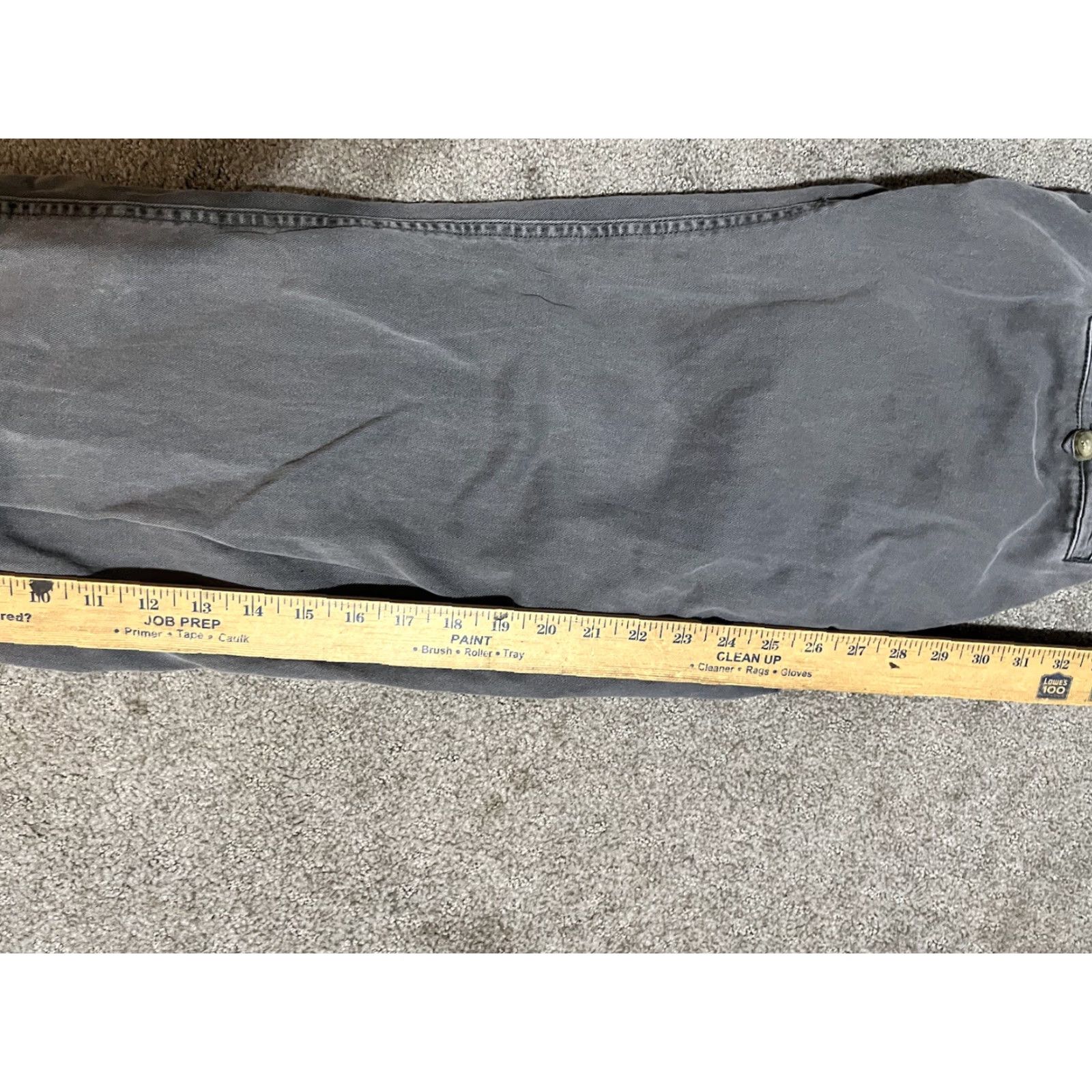 J.Crew J. Crew Womens Chino Pants Slim Gray Size 2 | 100% Cotton Slimming F3176 Size 26" / US 2 / IT 38 - 7 Thumbnail