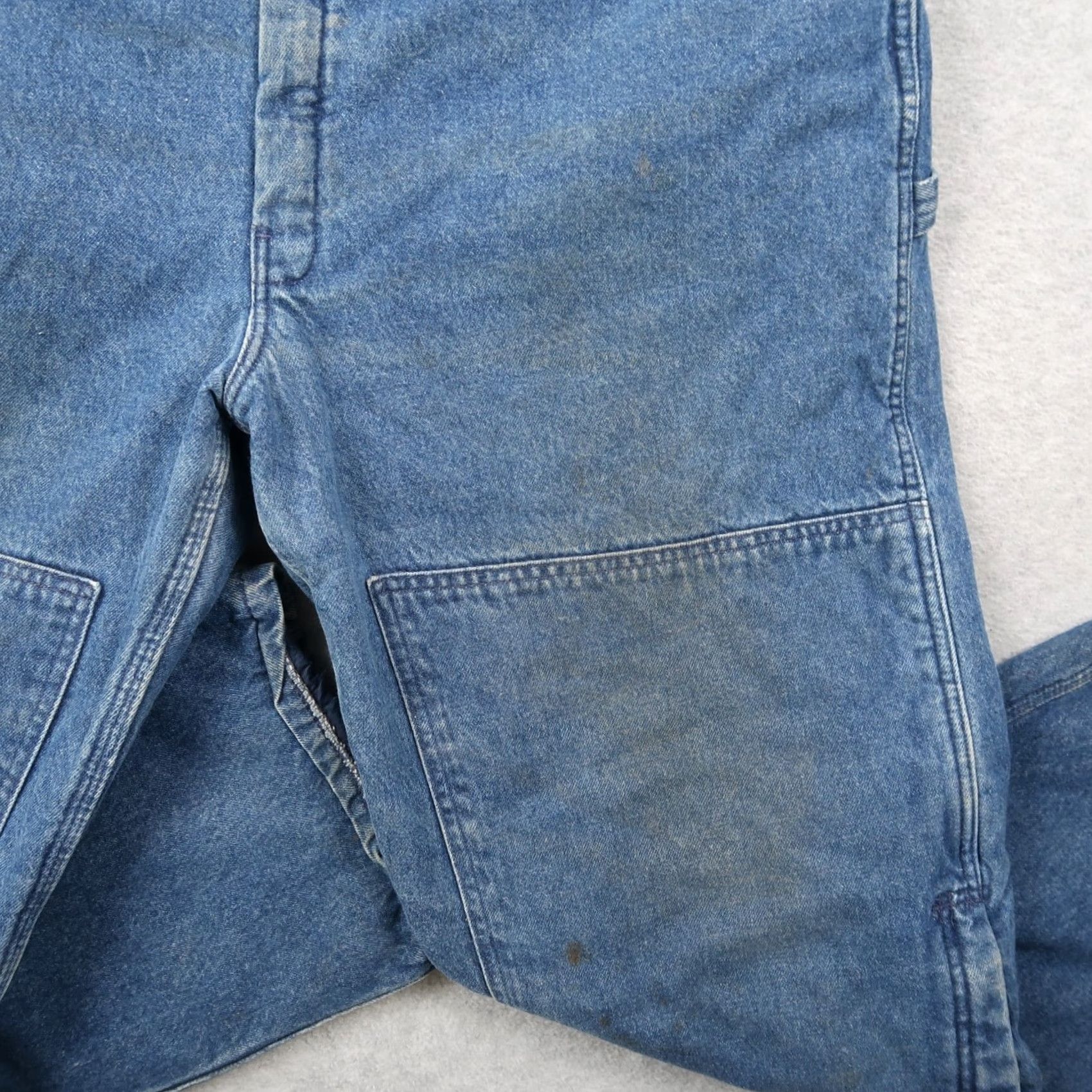 Vintage VINTAGE OshKosh B’Gosh Denim Overalls Mens 38x32 Blue 5-Pocket Denim Insulated USA 80s 90s Size US 38 / EU 54 - 5 Thumbnail