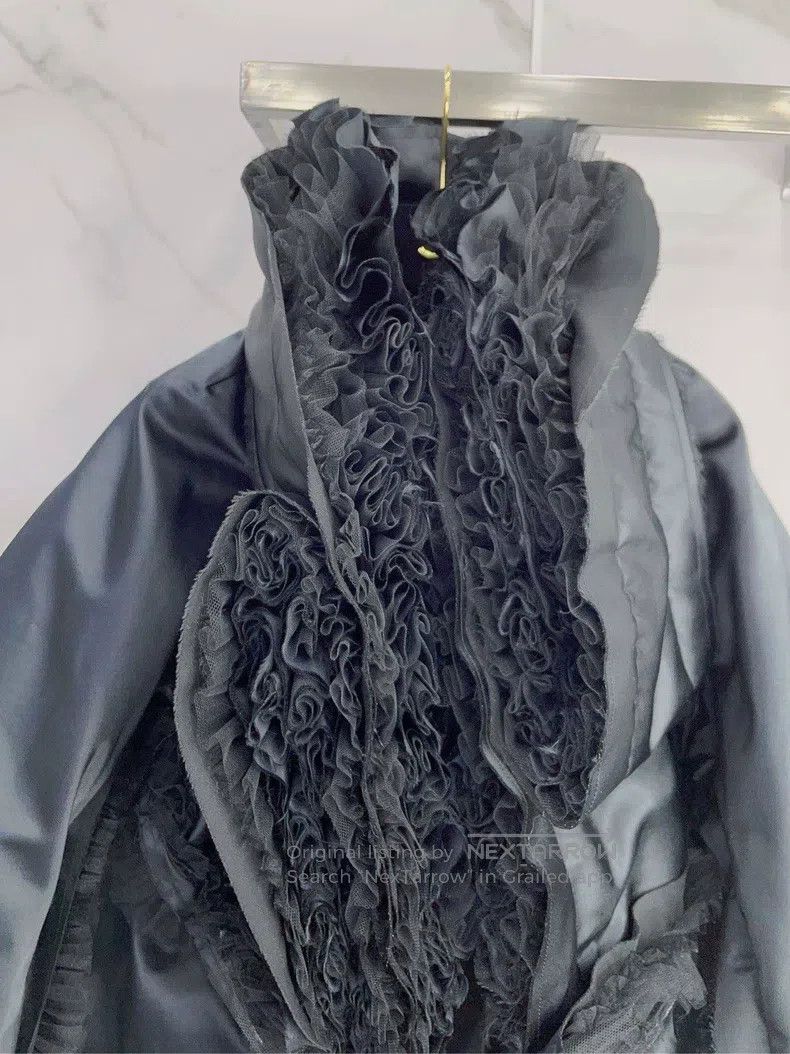 Comme des Garcons Comme Des Garcons Lace flower cotton cape Size M / US 6-8 / IT 42-44 - 6 Thumbnail
