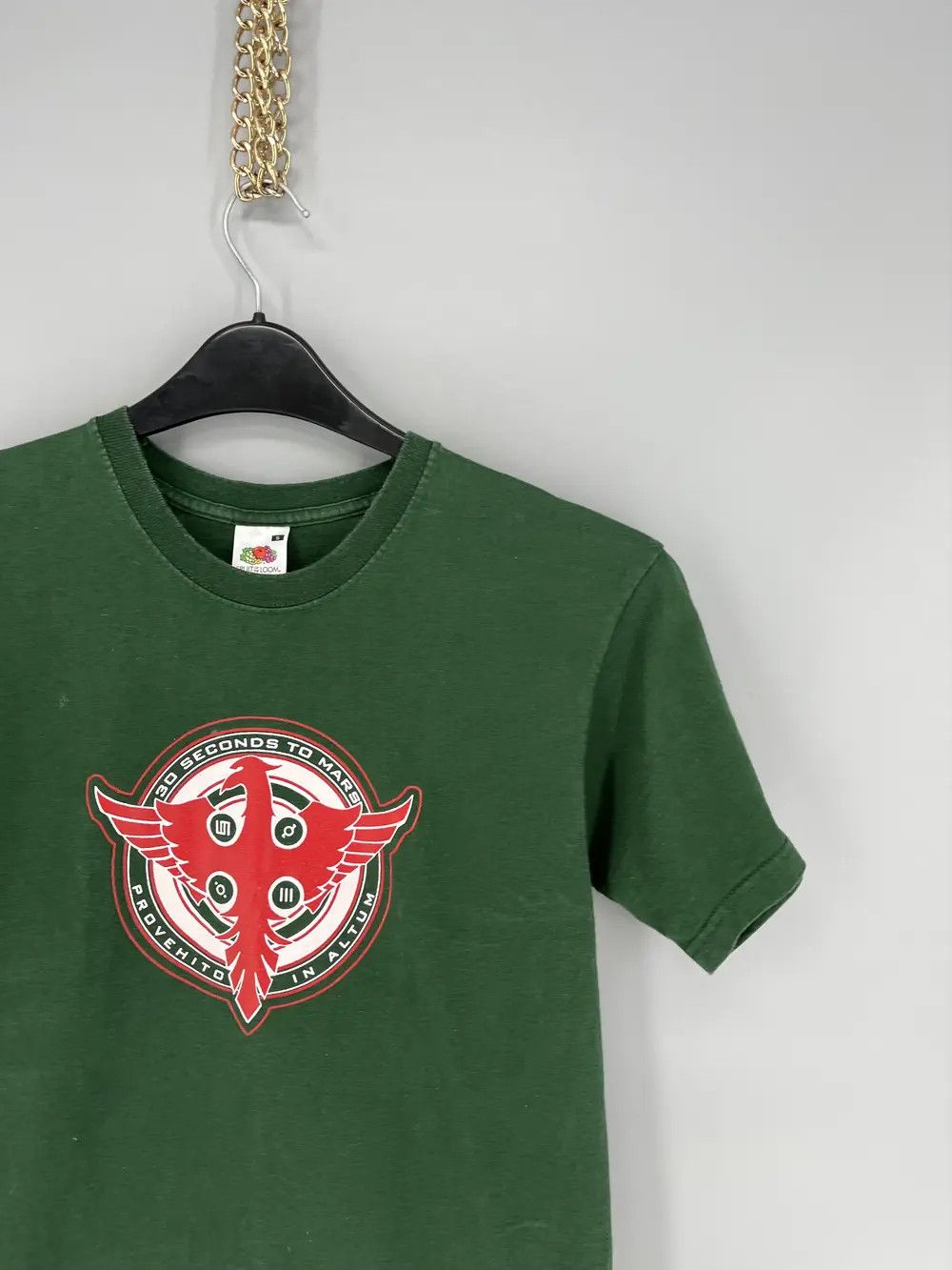 Band Tees Vintage Y2K 30 SECONDS TO MARS Tour T-Shirt 2010 Size US S / EU 44-46 / 1 - 5 Thumbnail