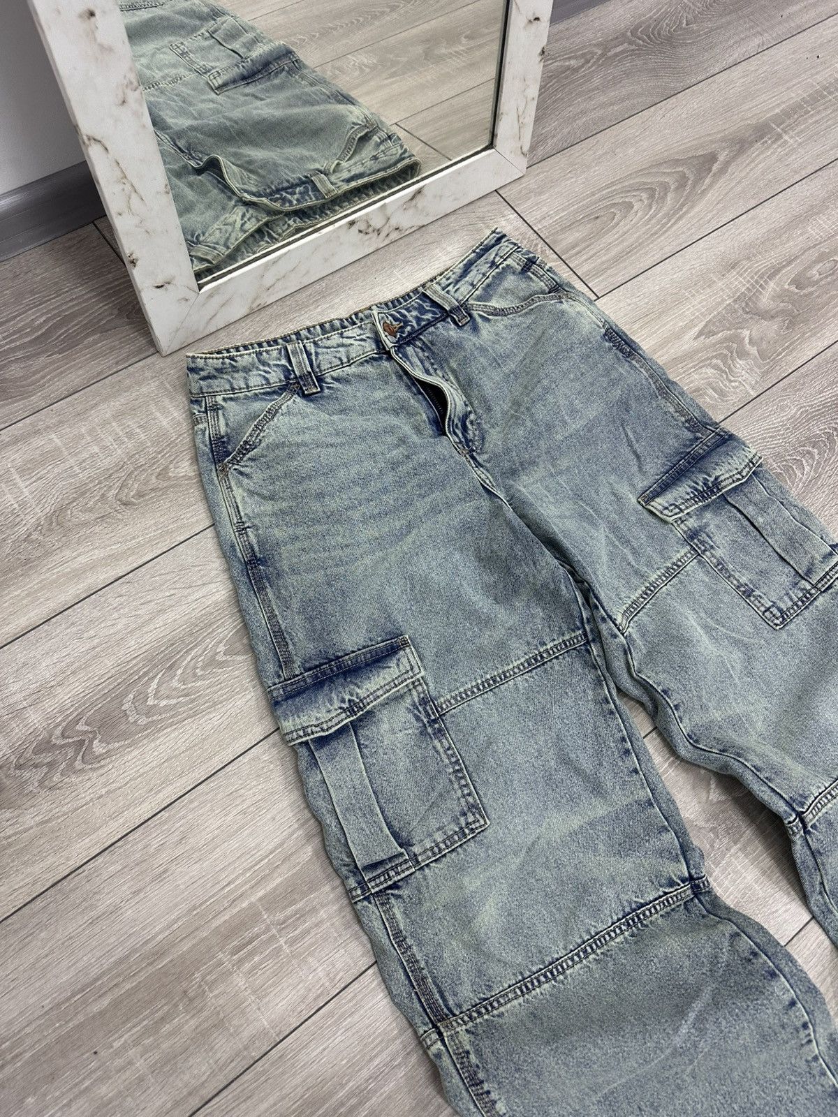 Hysteric Glamour Hysteric Glamour Vintage Baggy Cargo Loose Jeans Size US 30 / EU 46 - 4 Thumbnail