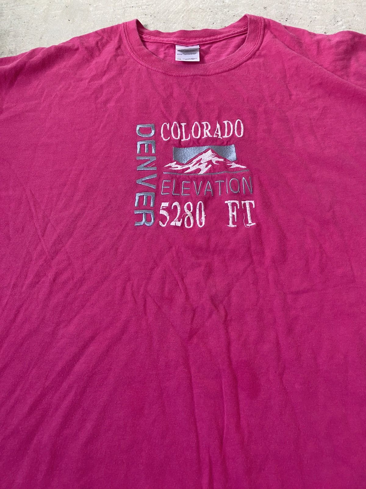 Gildan Denver Colorado Elevation TShirt Size US XXL / EU 58 / 5 - 3 Thumbnail