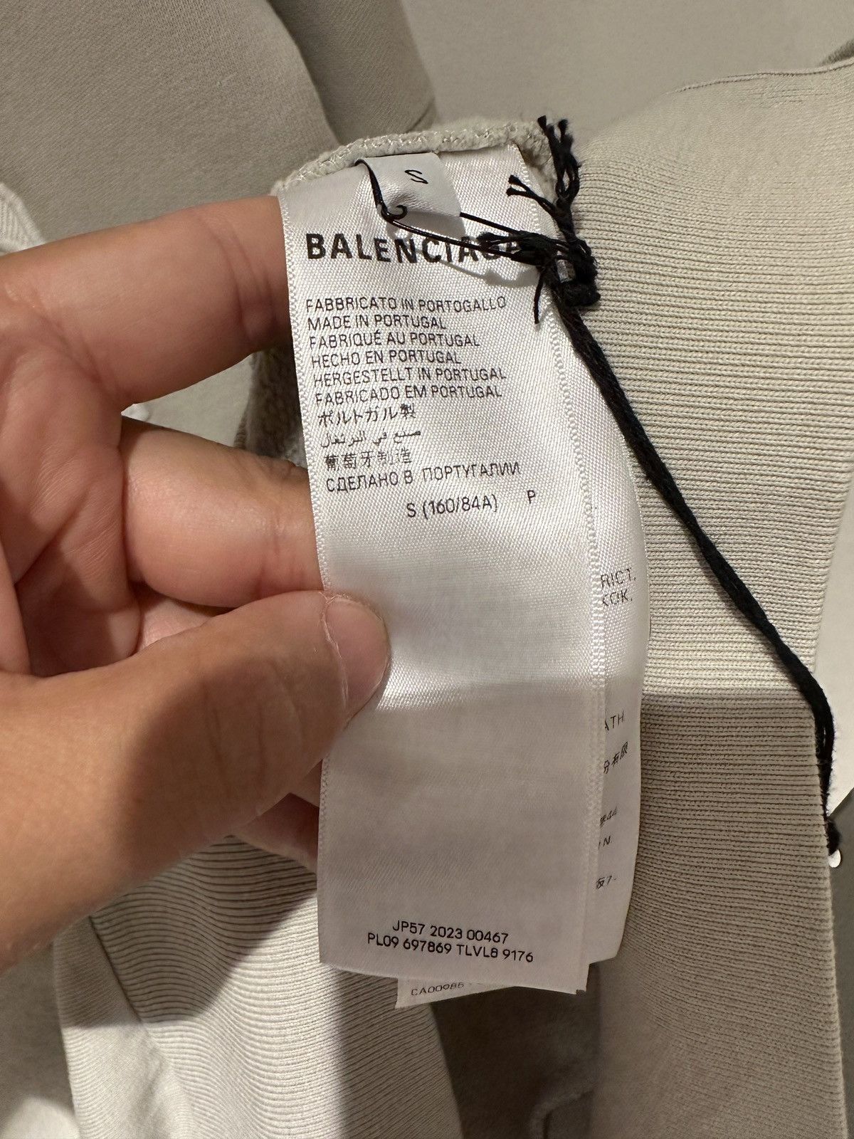 Balenciaga Balenciaga College Logo Sweatshirt Size US L / EU 52-54 / 3 - 5 Thumbnail