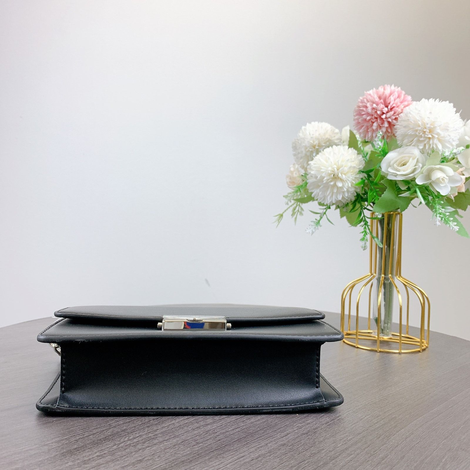 Michael Kors Michael Kors 35R3S0EC60 Cece Medium Clutch IN BLACK Size ONE SIZE - 6 Thumbnail