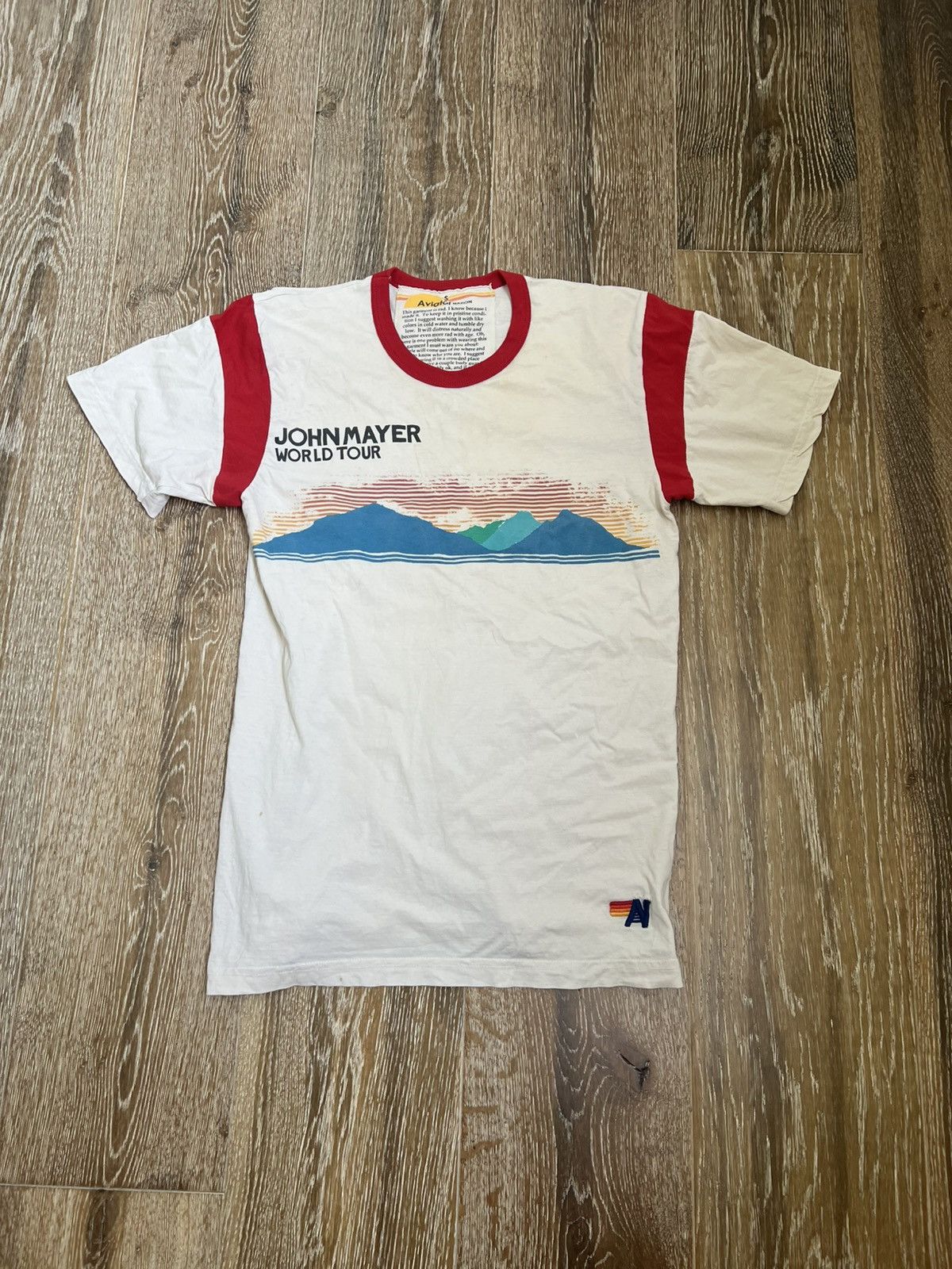 Aviator Nation John mayer world tour aviator nation ringer tee Size US S / EU 44-46 / 1 - 1 Thumbnail
