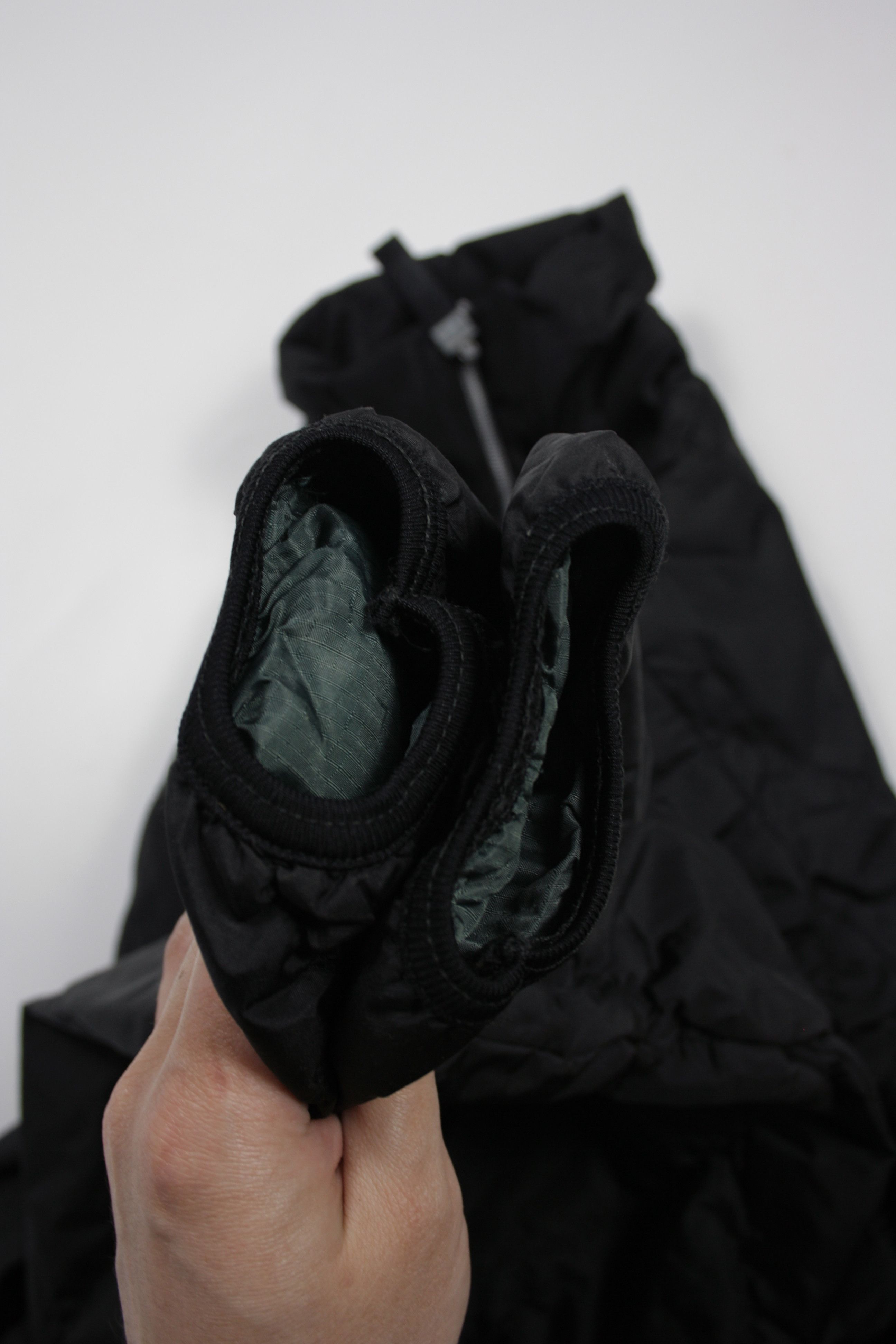 Marithe + Francois Girbaud × Vintage M+FG 2000s Vintage Quilted Nylon Biker Pullover Jacket Size M / US 6-8 / IT 42-44 - 7 Thumbnail