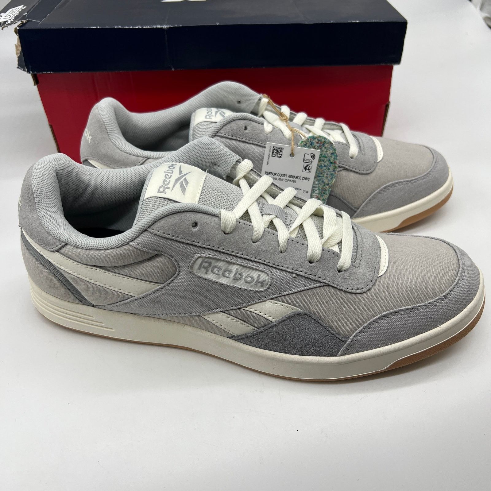 Reebok Reebok Unisex-Adult Court Advance Canvas Sneaker Size US 10.5 / EU 43-44 - 2 Thumbnail