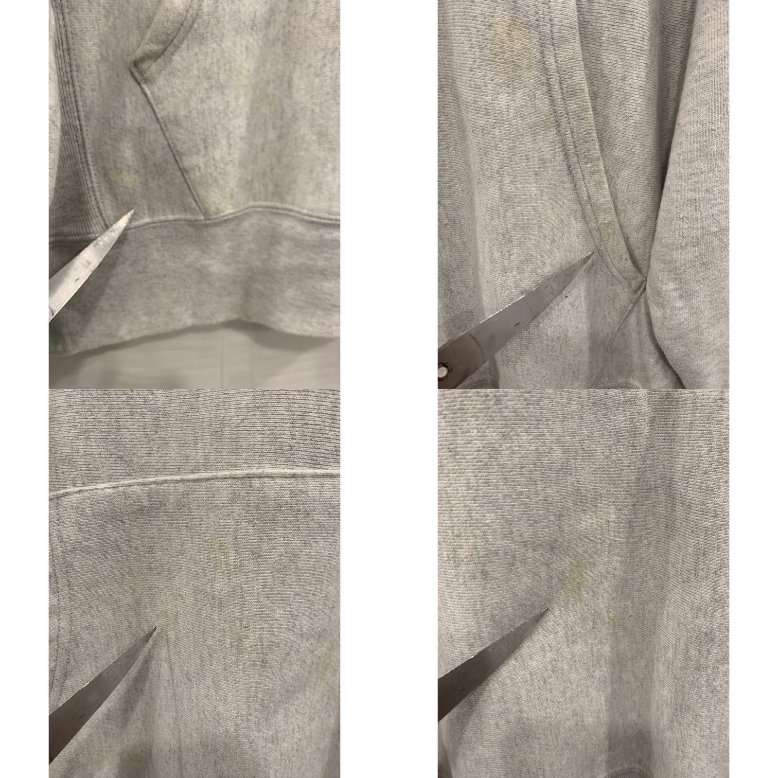 Champion VINTAGE Champion Reverse Weave Hoodie Men's XL Gray Mystic Spellout Size US XL / EU 56 / 4 - 8 Thumbnail
