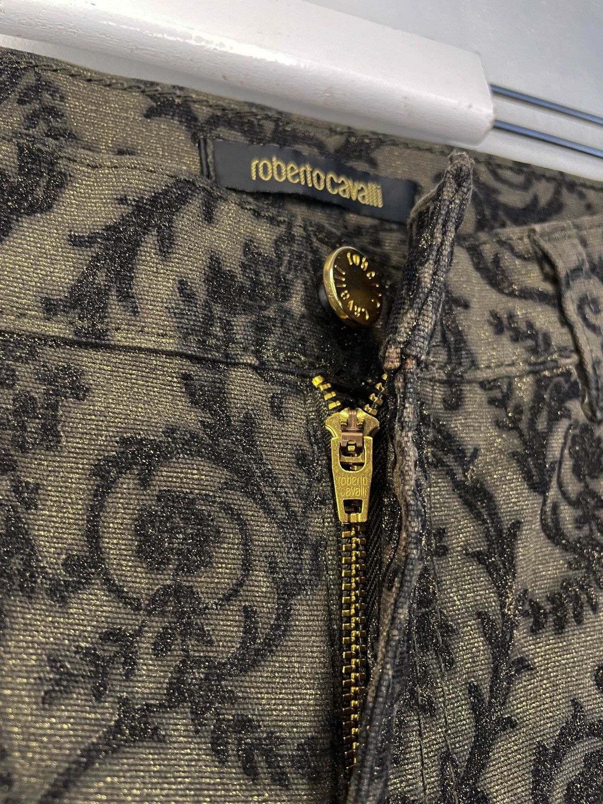 Just Cavalli Roberto Cavalli Pattern Pants Size 32" / US 10 / IT 46 - 9 Thumbnail