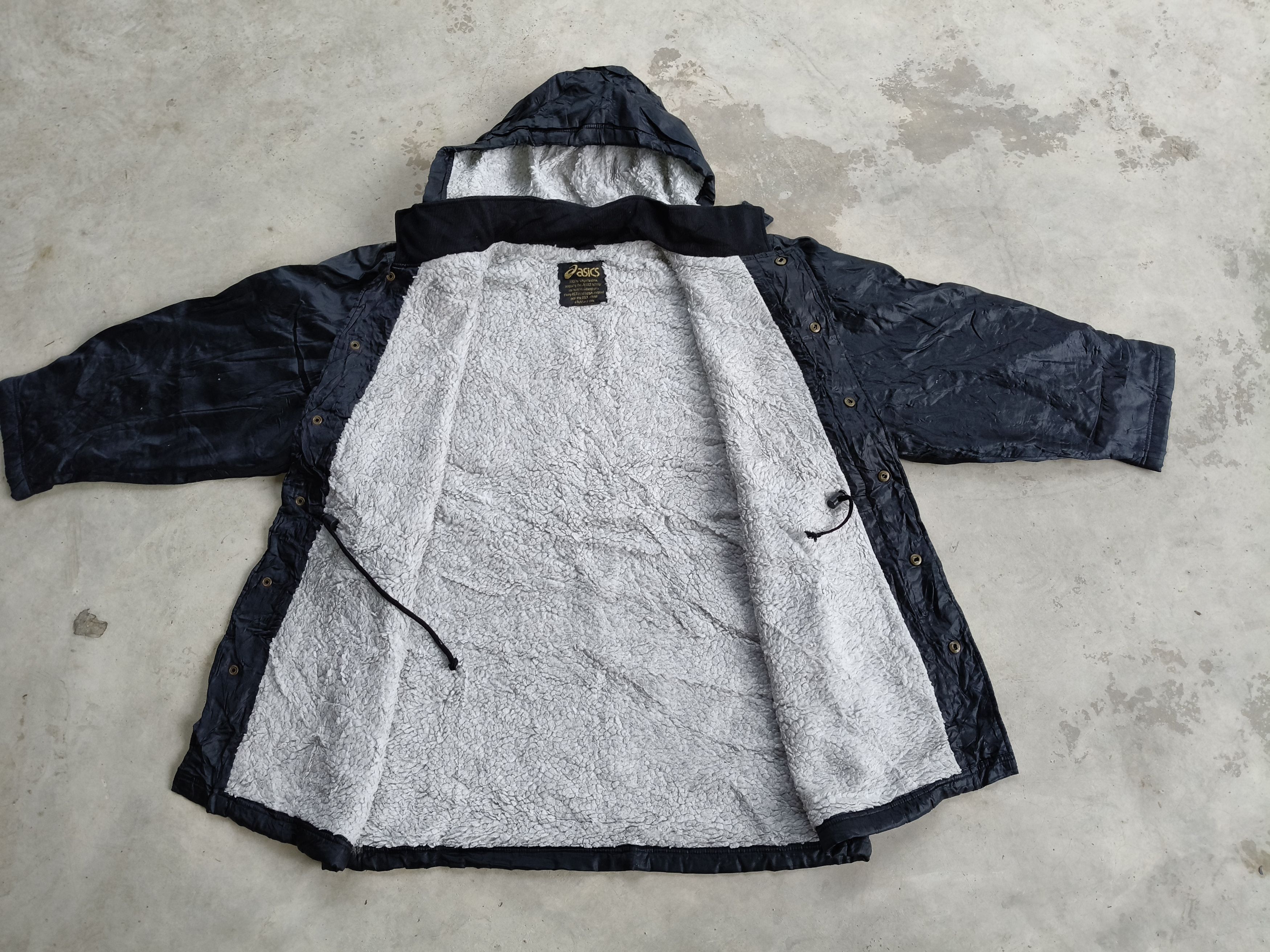 Asics Vintage Asics Parka Sherpa Fleece Size US L / EU 52-54 / 3 - 7 Thumbnail