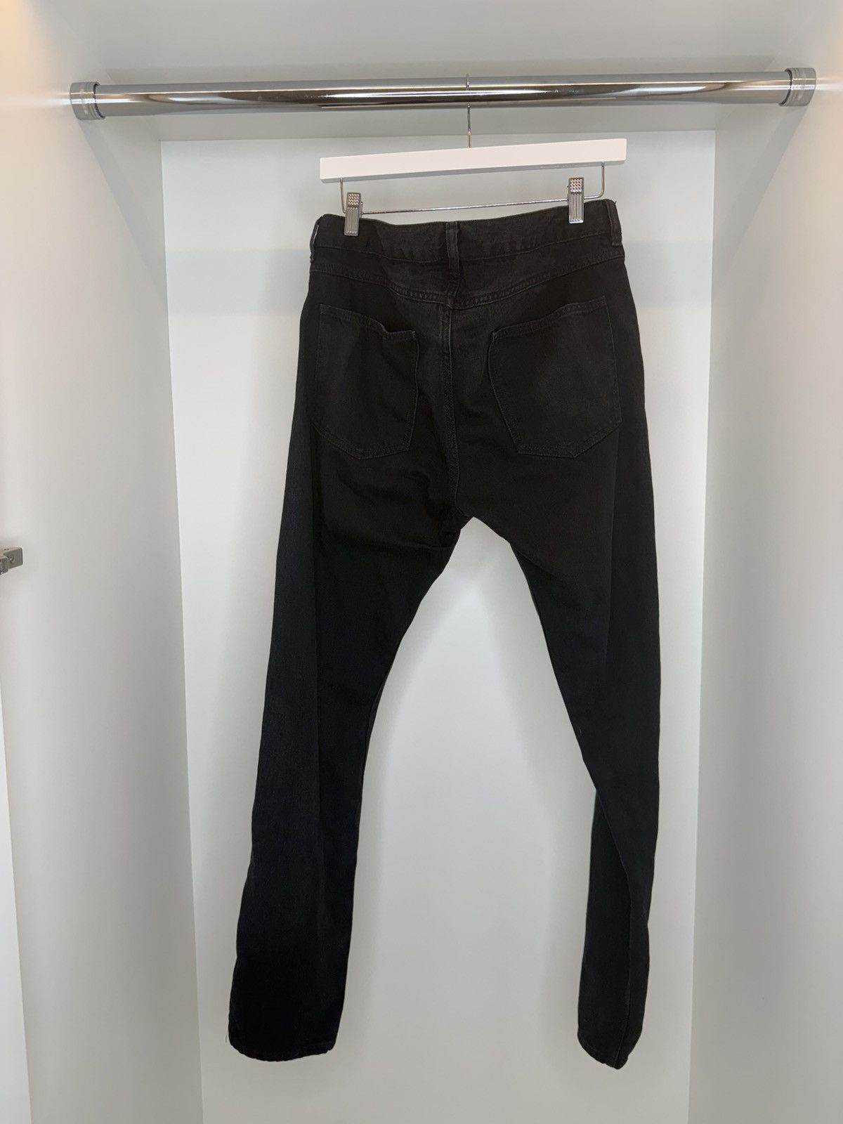 Isabel Marant Isabel Marant Washed Black Denim — Tapered Leg — 31 Size US 31 - 2 Thumbnail