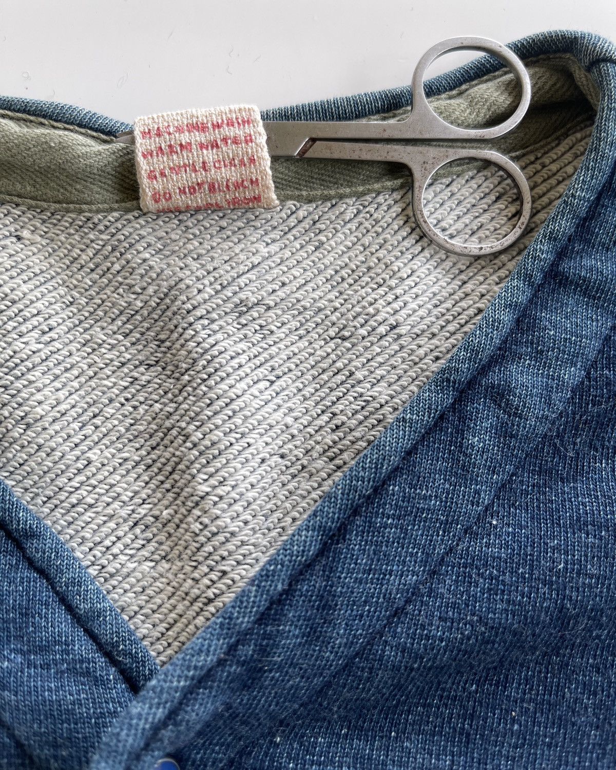 45rpm 45rpm Kapital Dyed Indigo Men Cardigan Jacket Size US L / EU 52-54 / 3 - 10 Thumbnail