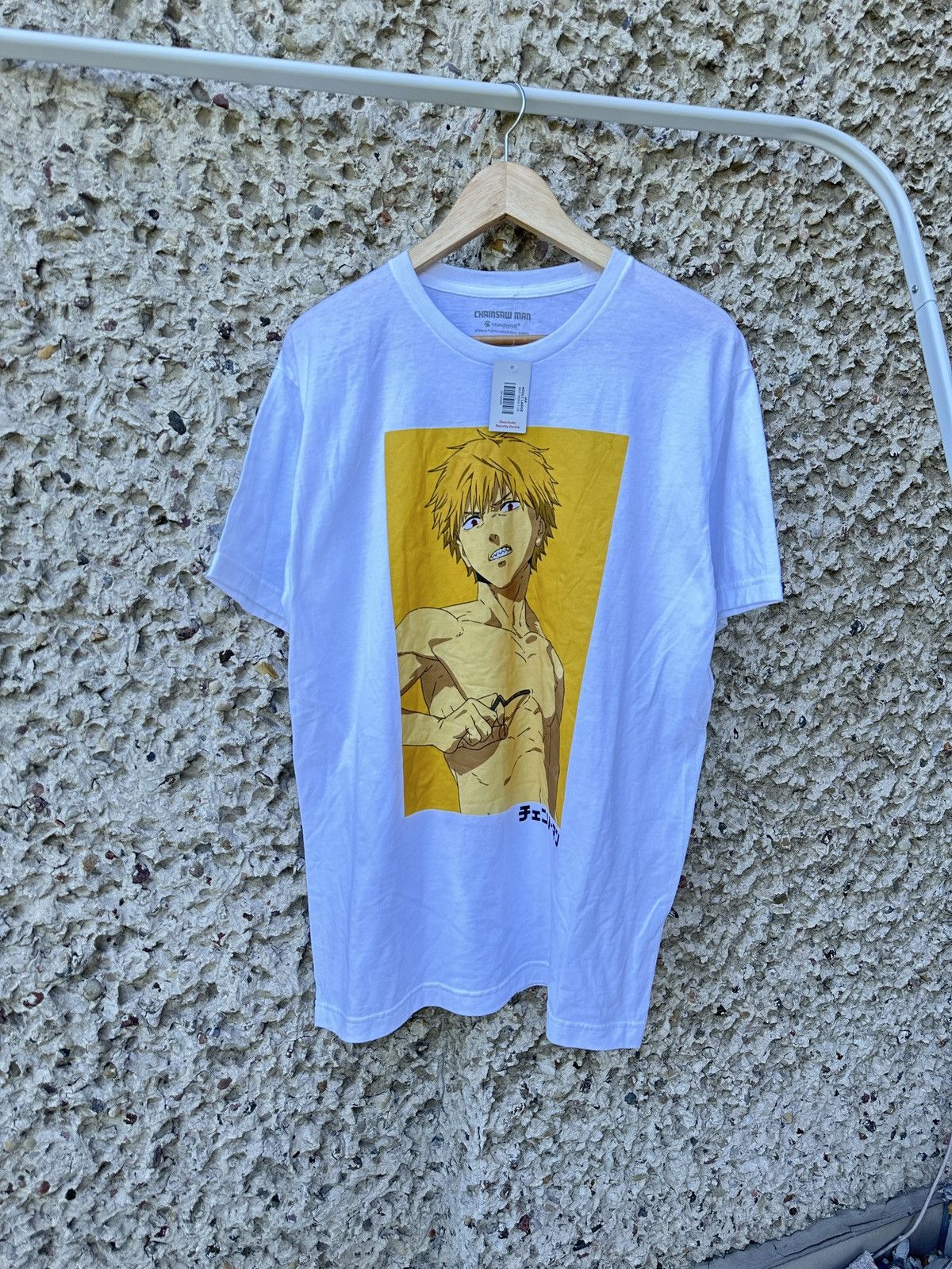 Vintage Chainsaw man anime tee t-shirt Size US L / EU 52-54 / 3 - 1 Thumbnail