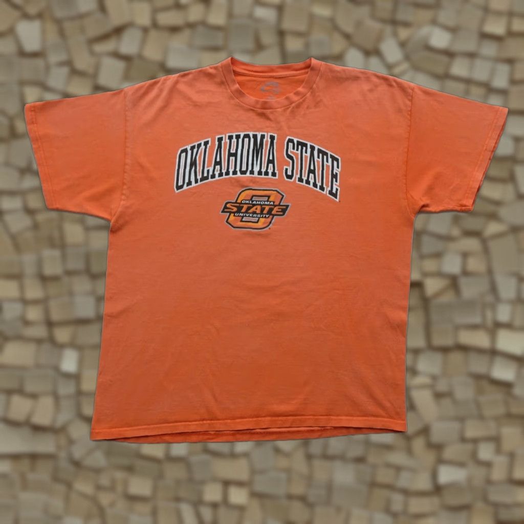 Vintage VINTAGE Cadre OKLAHOMA STATE UNIVERSITY MEN T-Shirt XL OSU NCAA Y2K 90s College Retro Cadre Brand Cadre Cadre Size US XL / EU 56 / 4 - 1 Thumbnail