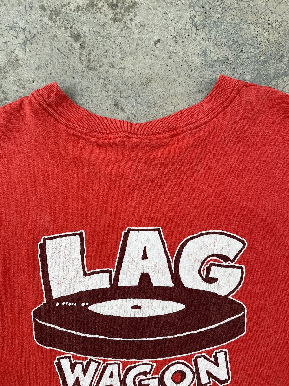 Band Tees Rare💥Vintage 90s Lagwagon Fat Wreck Chords Band Tees Size US L / EU 52-54 / 3 - 21 Thumbnail