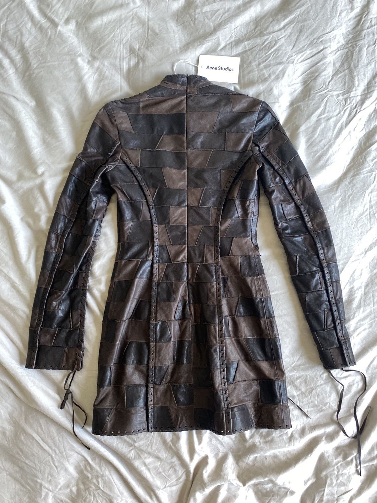 Acne Studios Acne Studios Spring Summer//22 Leather Dress Acne Studios Size XS / US 0-2 / IT 36-38 - 3 Thumbnail