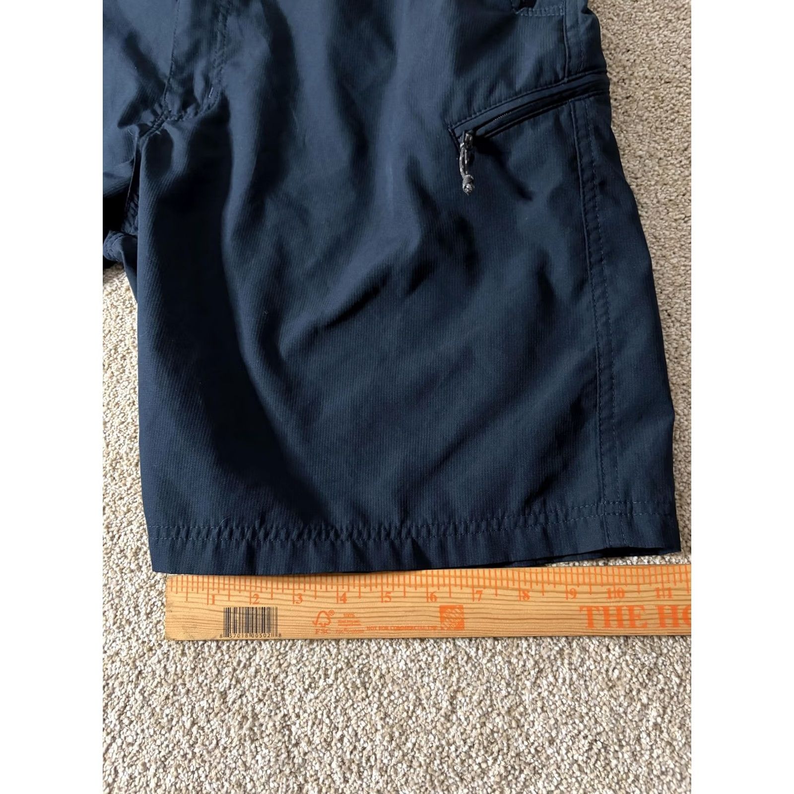 Wrangler Wrangler Shorts Mens 40 Blue Hiking Elastic Waist Lightweight Zip Pocket Outdoor Size US 40 / EU 56 - 3 Thumbnail