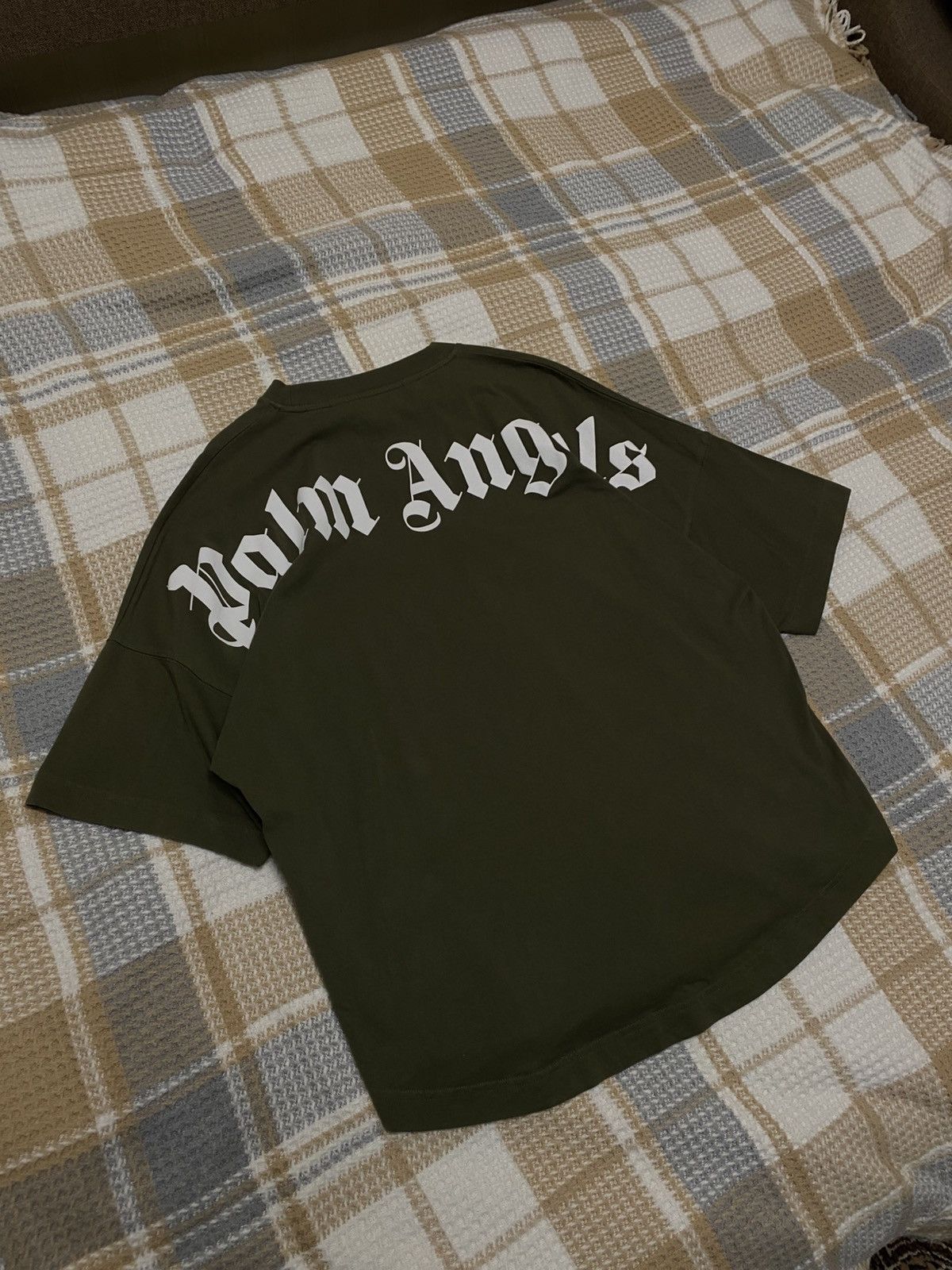 Palm Angels Palm Angels Oversized Logo Tee Size US M / EU 48-50 / 2 - 1 Thumbnail