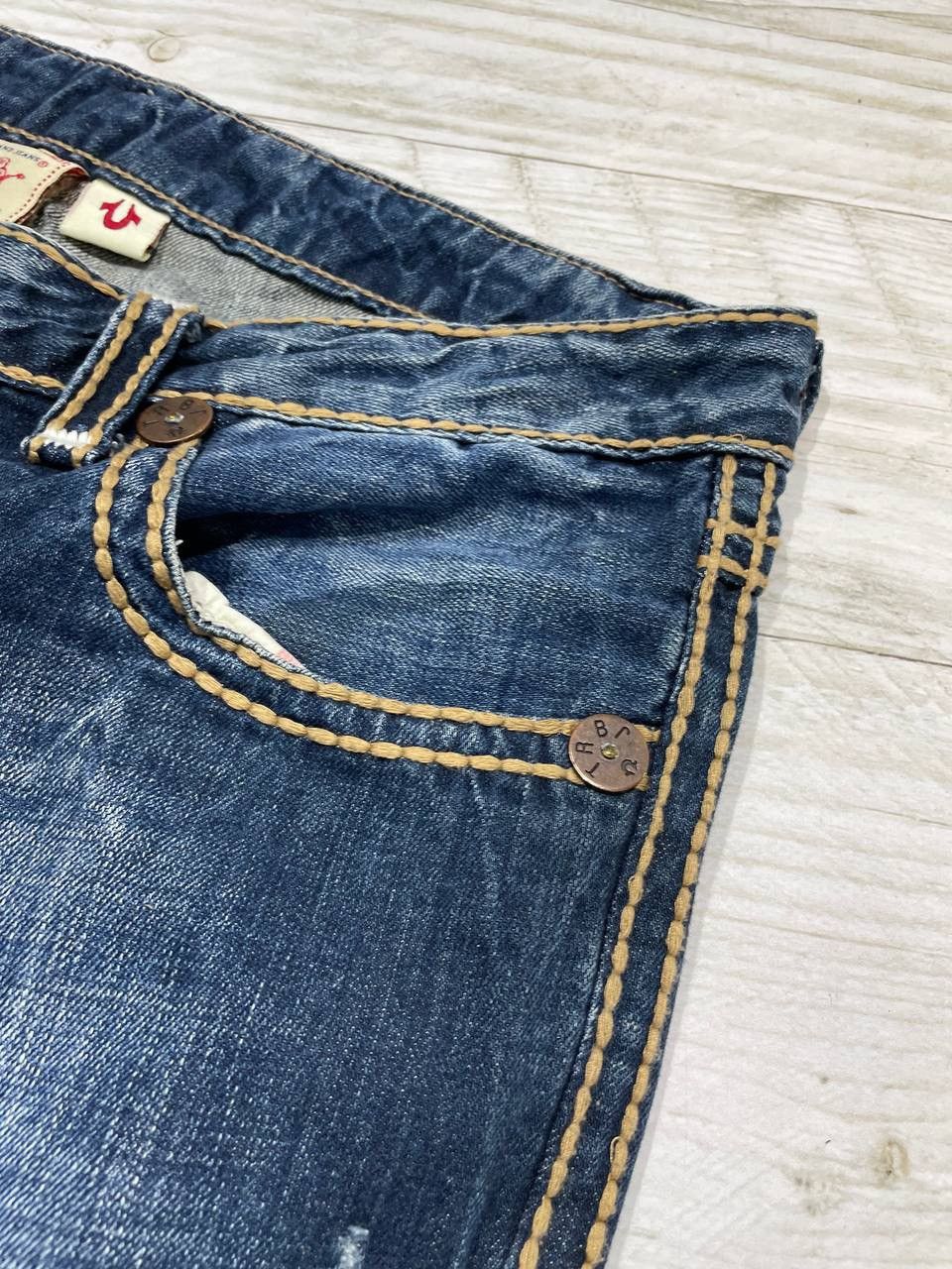True Religion Vintage True Religion Denim Jeans Y2K Japan Baggy 90s Size US 34 / EU 50 - 8 Thumbnail