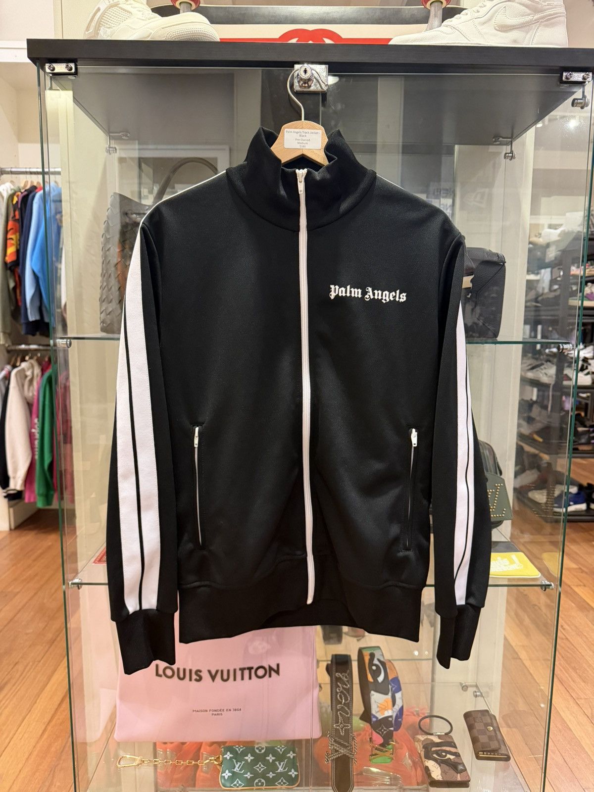 Palm Angels Palm Angels Track Jacket - Black Size US M / EU 48-50 / 2 - 1 Thumbnail