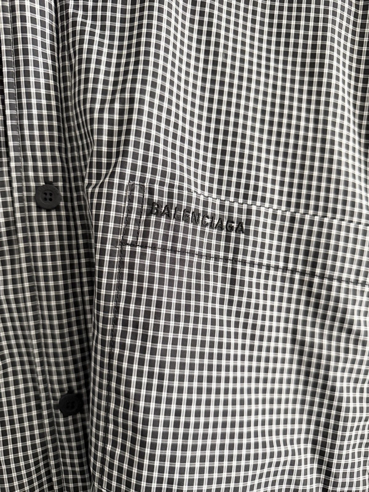 Balenciaga ARCHIVAL! Balenciaga Oversized Plaid Flannel Shirt Jacket Size US M / EU 48-50 / 2 - 4 Thumbnail