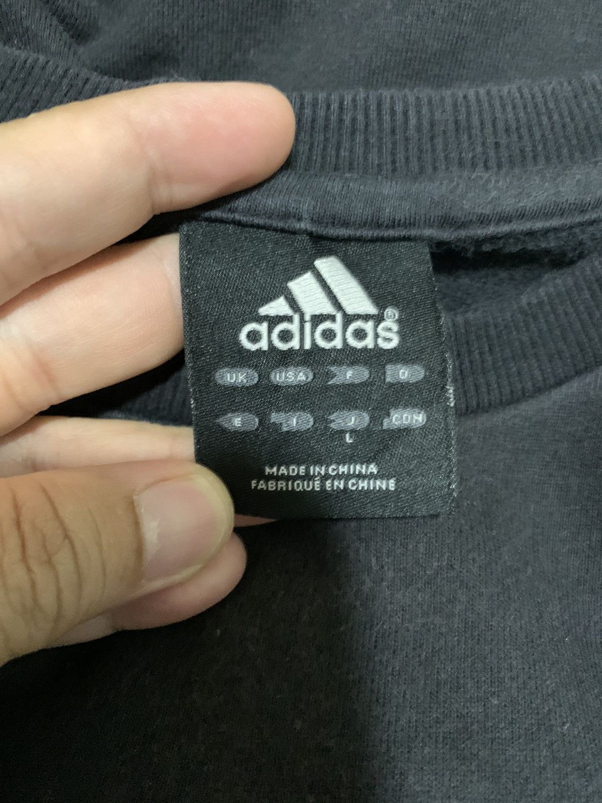 Adidas Vintage Y2K Adidas Three Stripes Sweatshirt Size US M / EU 48-50 / 2 - 10 Thumbnail