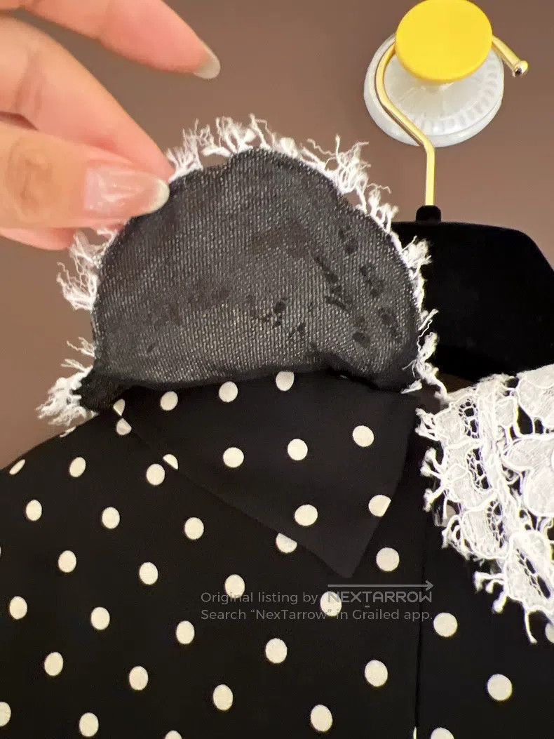 Valentino Valentino Black and white polka dot dress Size M / US 6-8 / IT 42-44 - 6 Thumbnail
