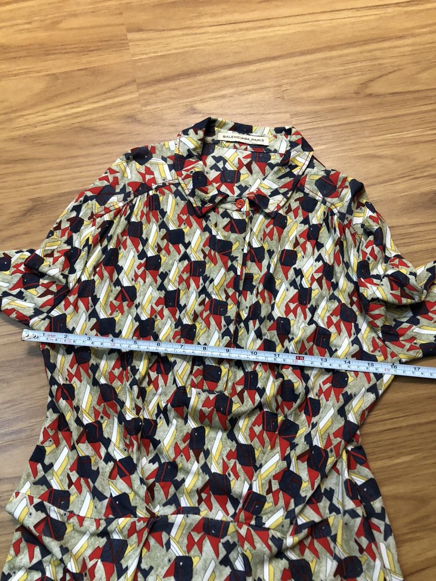 Balenciaga SS2011 Balenciaga Paris Exotic 100% Rayon Maxi Dress Size XS / US 0-2 / IT 36-38 - 16 Thumbnail
