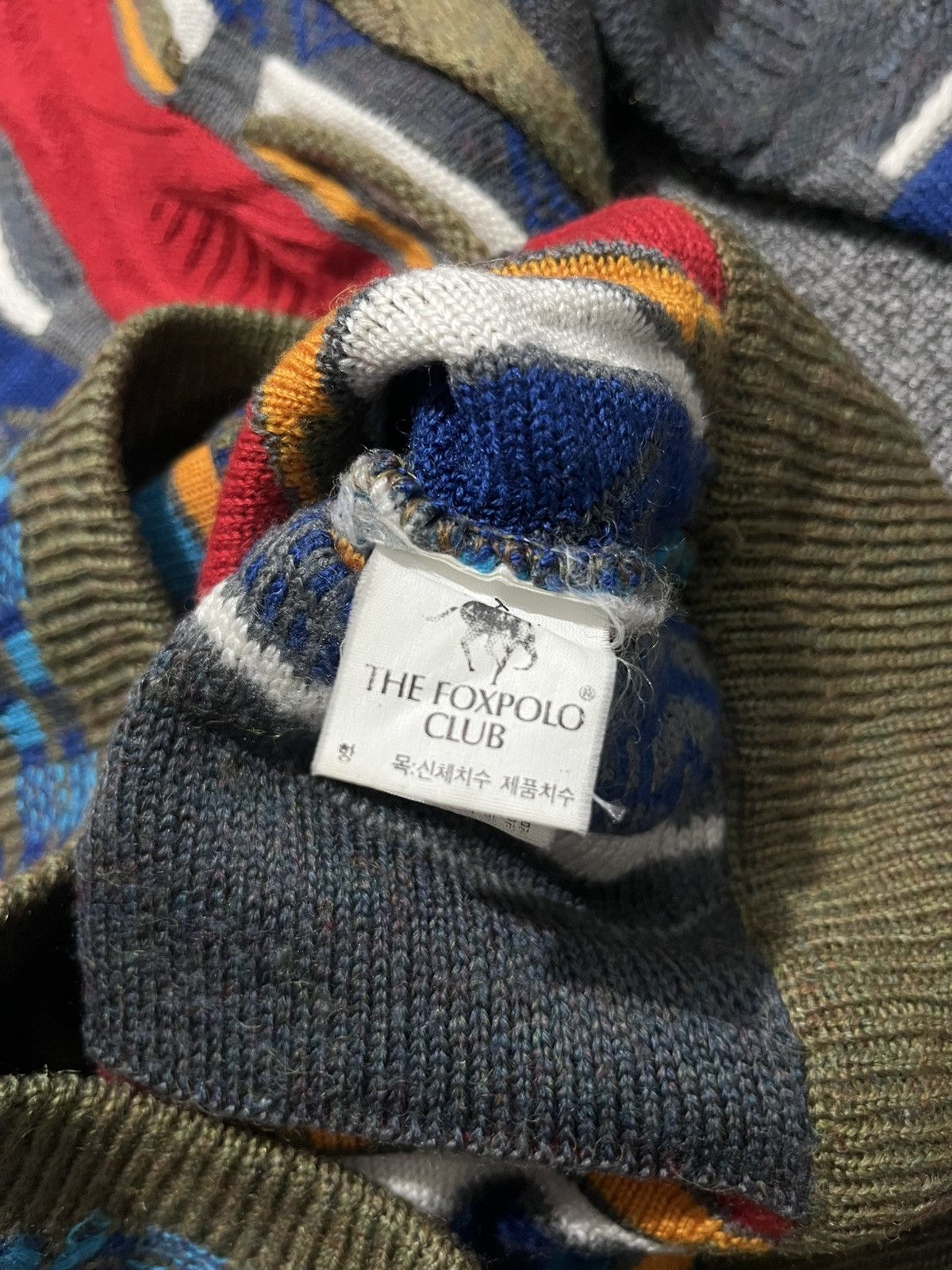 Coogi rare, like a Coogi wool by the fox polo club sweater Size US L / EU 52-54 / 3 - 9 Thumbnail