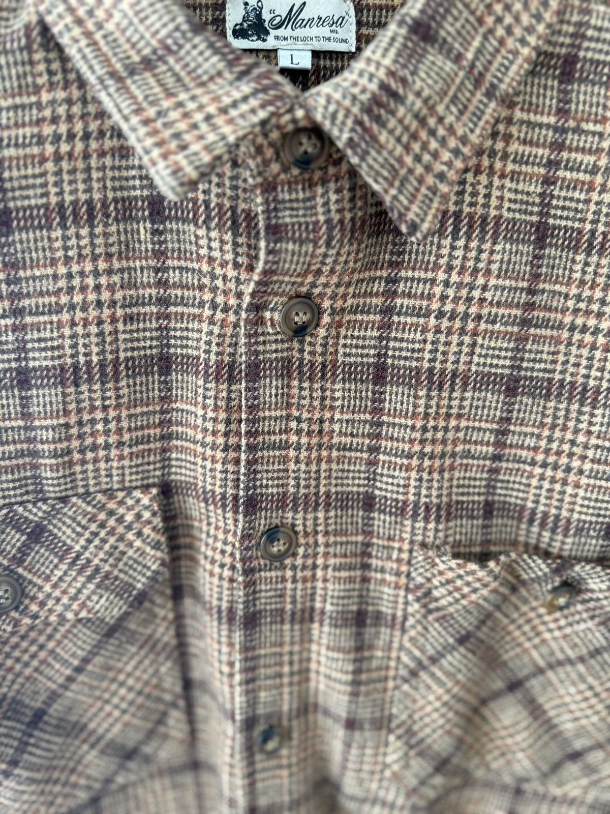 Manresa Manresa Flannel - Large Size US L / EU 52-54 / 3 - 3 Thumbnail