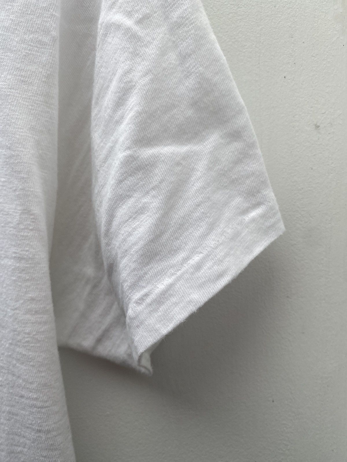 Velva Sheen × Vintage Velva Sheen White Slub Tee – Made in USA – Size L Size US L / EU 52-54 / 3 - 6 Thumbnail