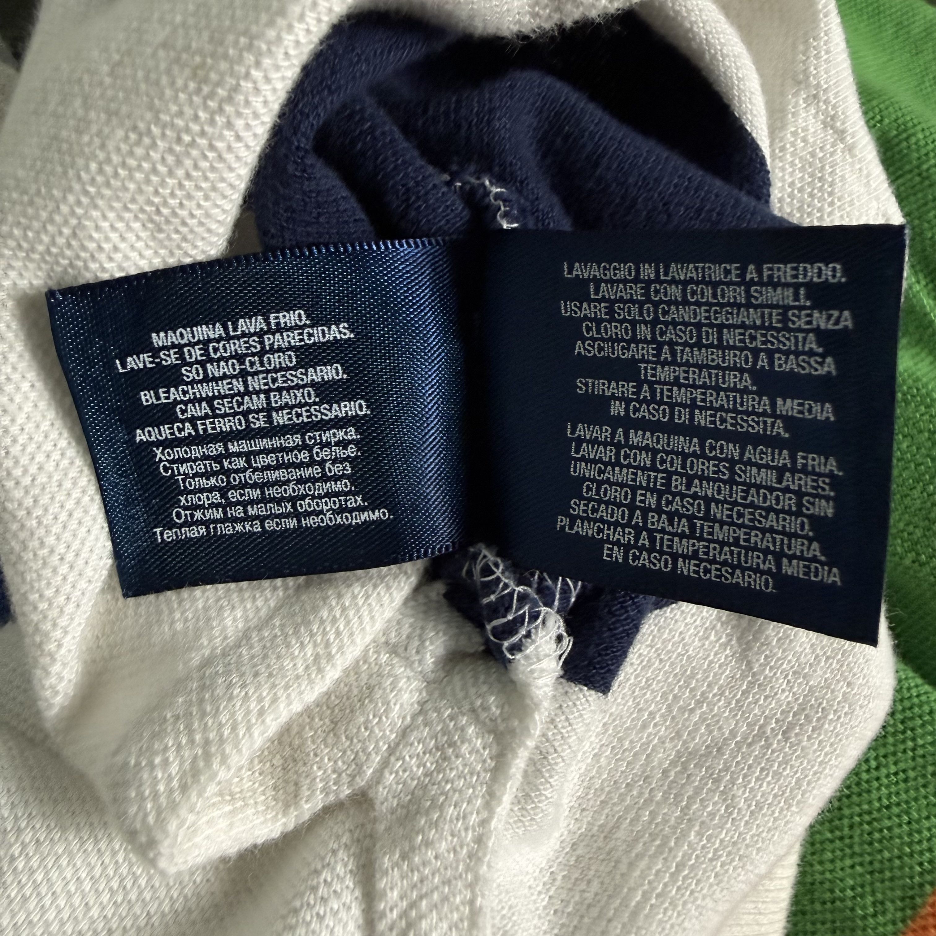 Polo Ralph Lauren 🔥RARE🔥Polo Ralph Lauren Multicolor Stripes Boys Polo Shirt Size US XL / EU 56 / 4 - 5 Thumbnail
