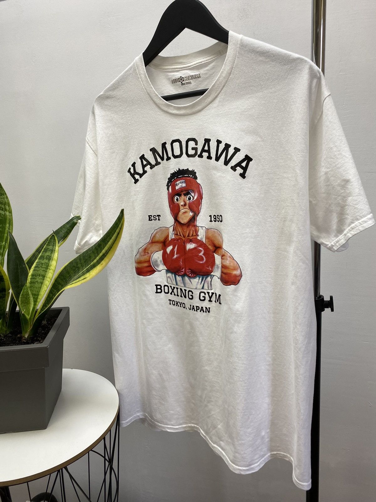 Anime HAJIME NO IPPO Komogawa Boxing Gym anime T Shirt Size US XXL / EU 58 / 5 - 2 Thumbnail
