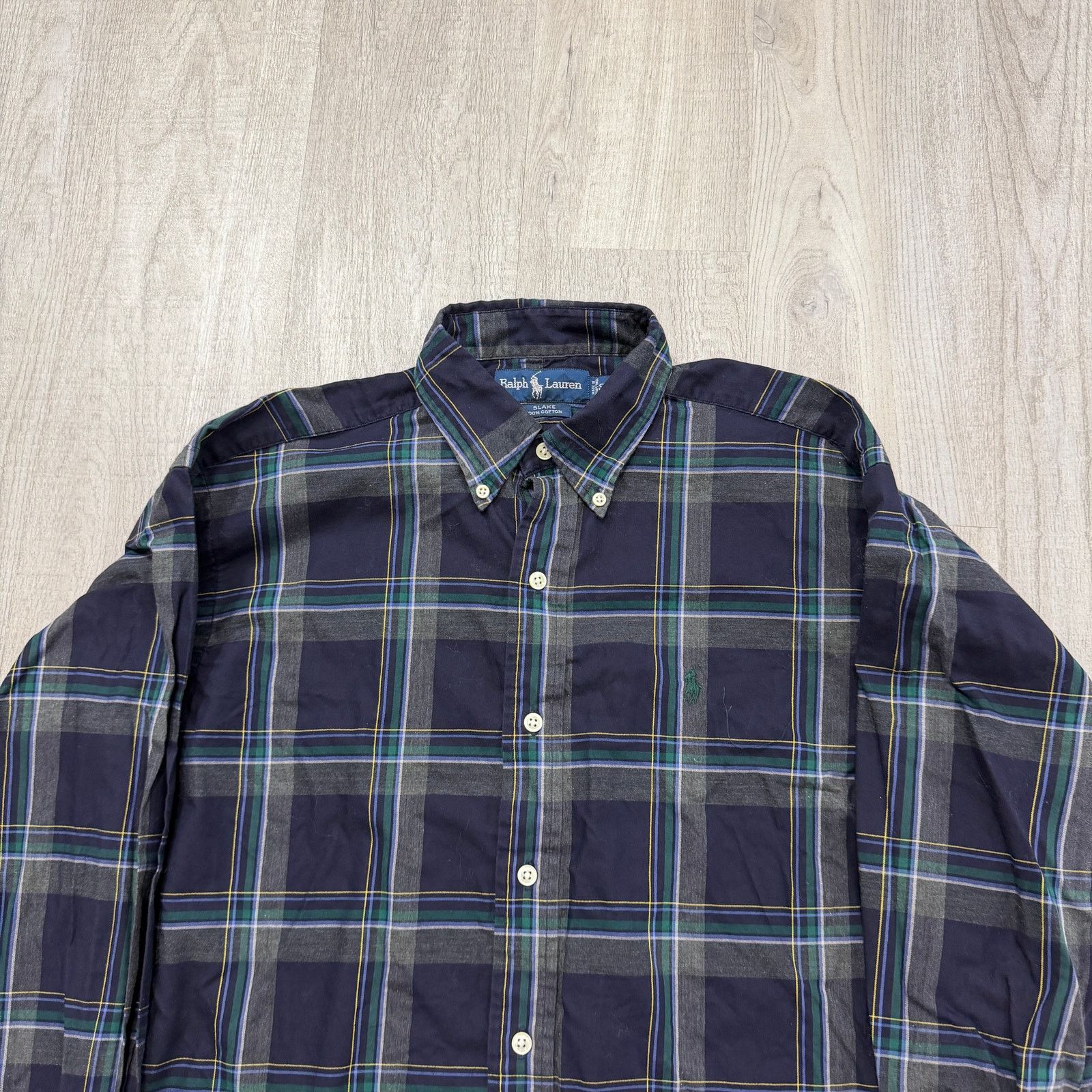 Polo Ralph Lauren Vintage Polo Ralph Lauren Blake Button Shirt Men's Small 90s Size US S / EU 44-46 / 1 - 2 Thumbnail