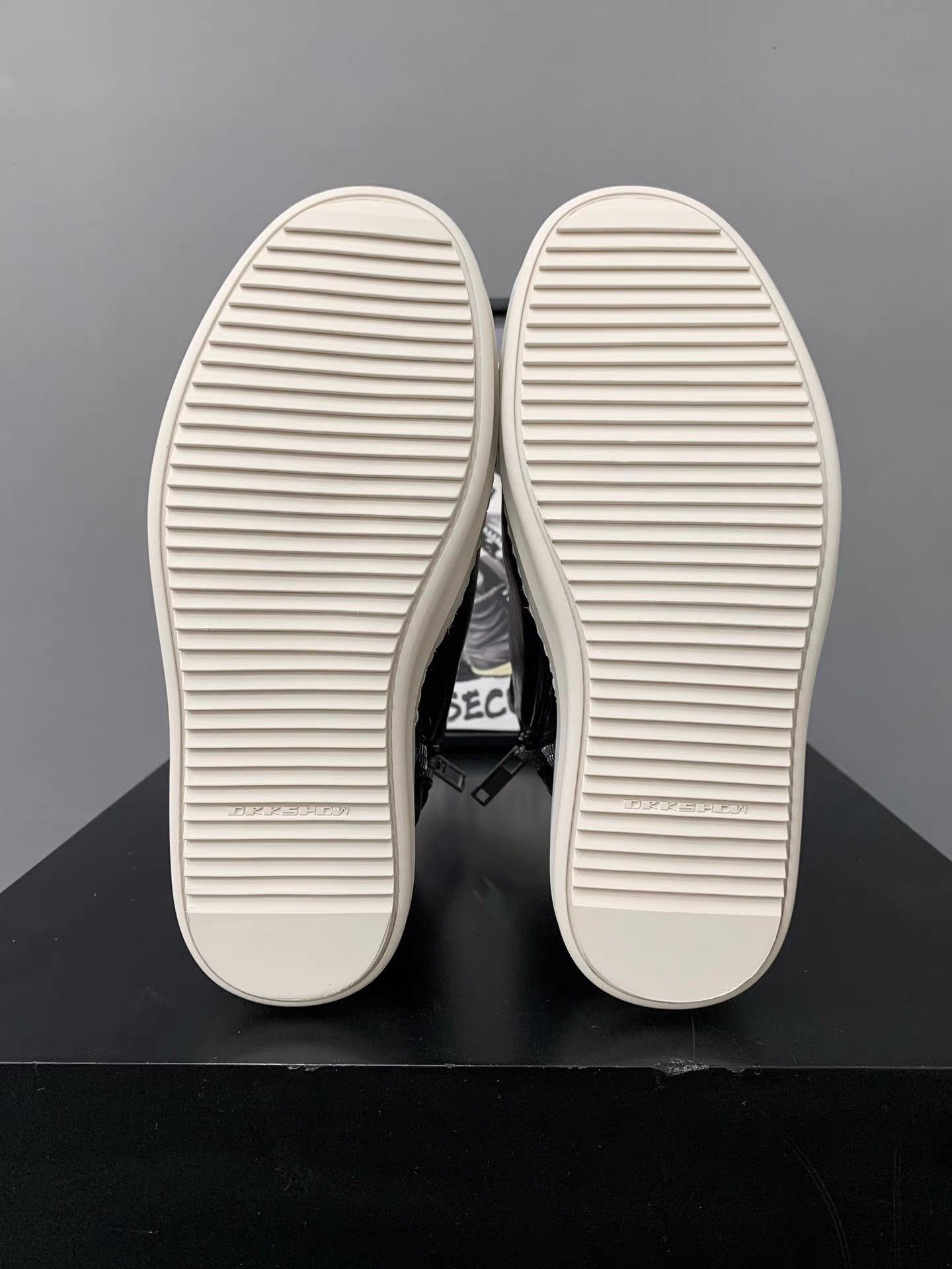 Rick Owens Rick Owens Leather Hoof Dunk K34 Size US 6 / IT 36 - 8 Thumbnail