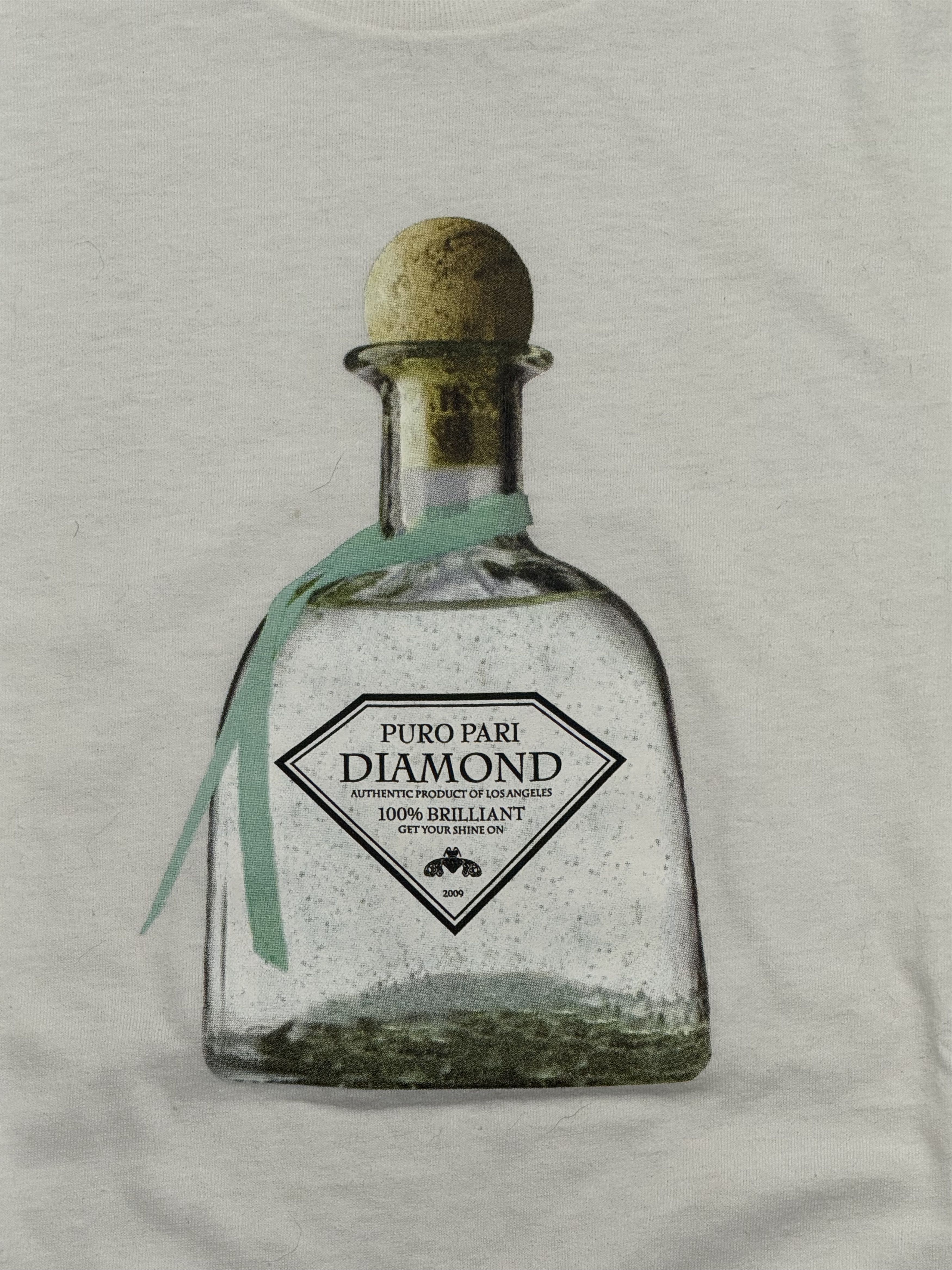 Diamond Supply Co. Patron Puro Pari Tee Shirt Size L
