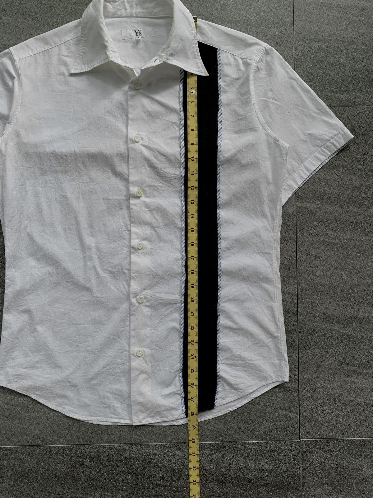 Yohji Yamamoto FREE TAX! Ys Paneled SS Shirt Size US M / EU 48-50 / 2 - 11 Thumbnail