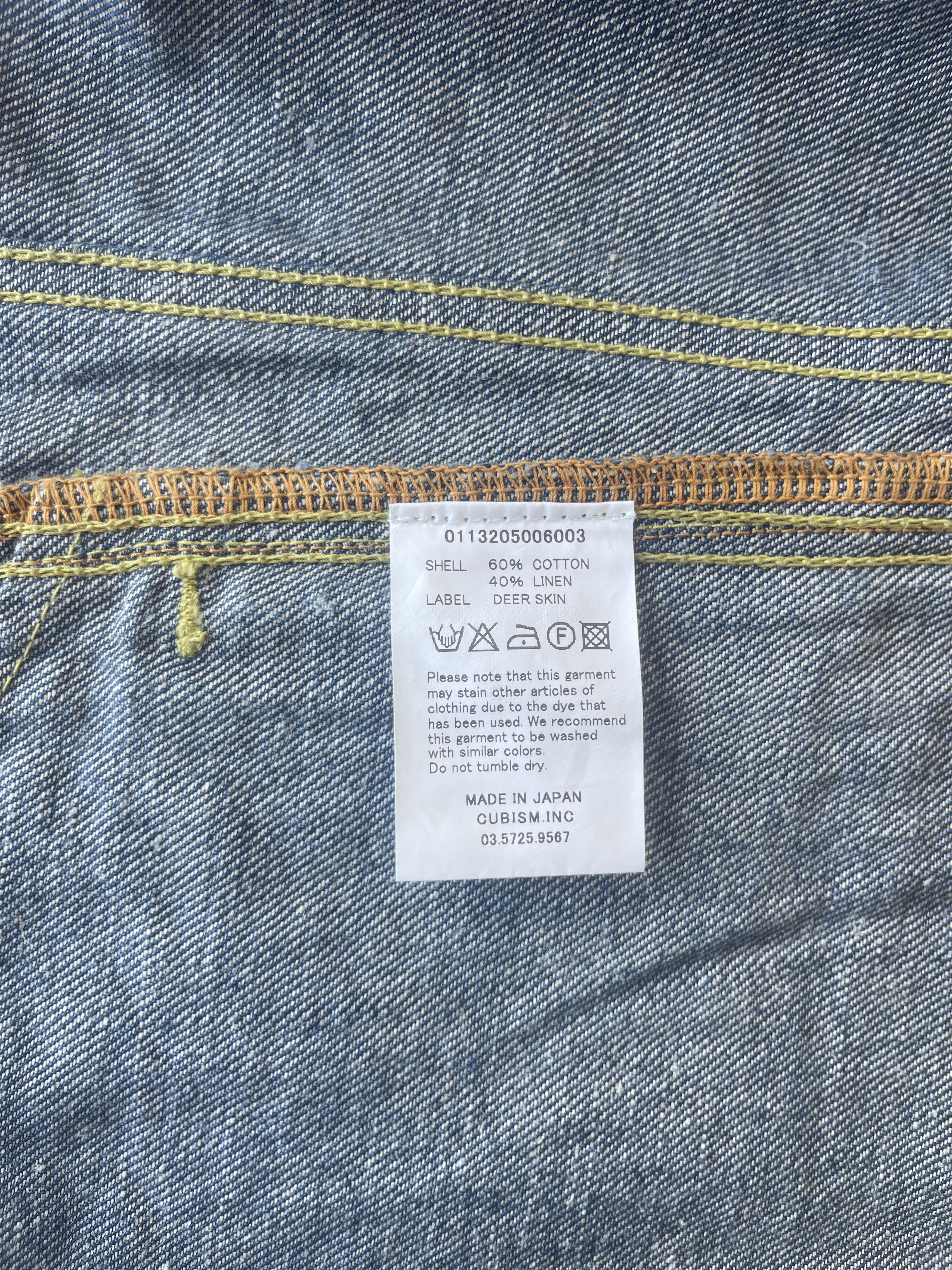 Visvim Visvim 13AW Social Sculpture 102 Denim Jkt One Wash - Size 2 Size US M / EU 48-50 / 2 - 3 Thumbnail