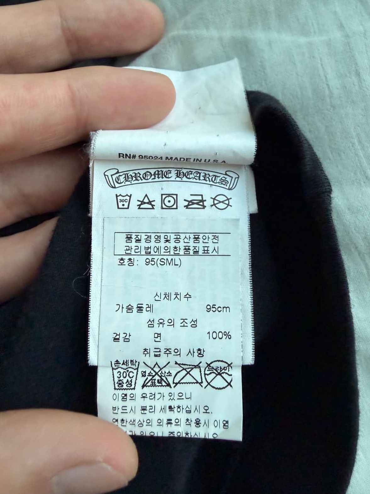 Chrome Hearts Dagger Longsleeve Size US S / EU 44-46 / 1 - 5 Thumbnail